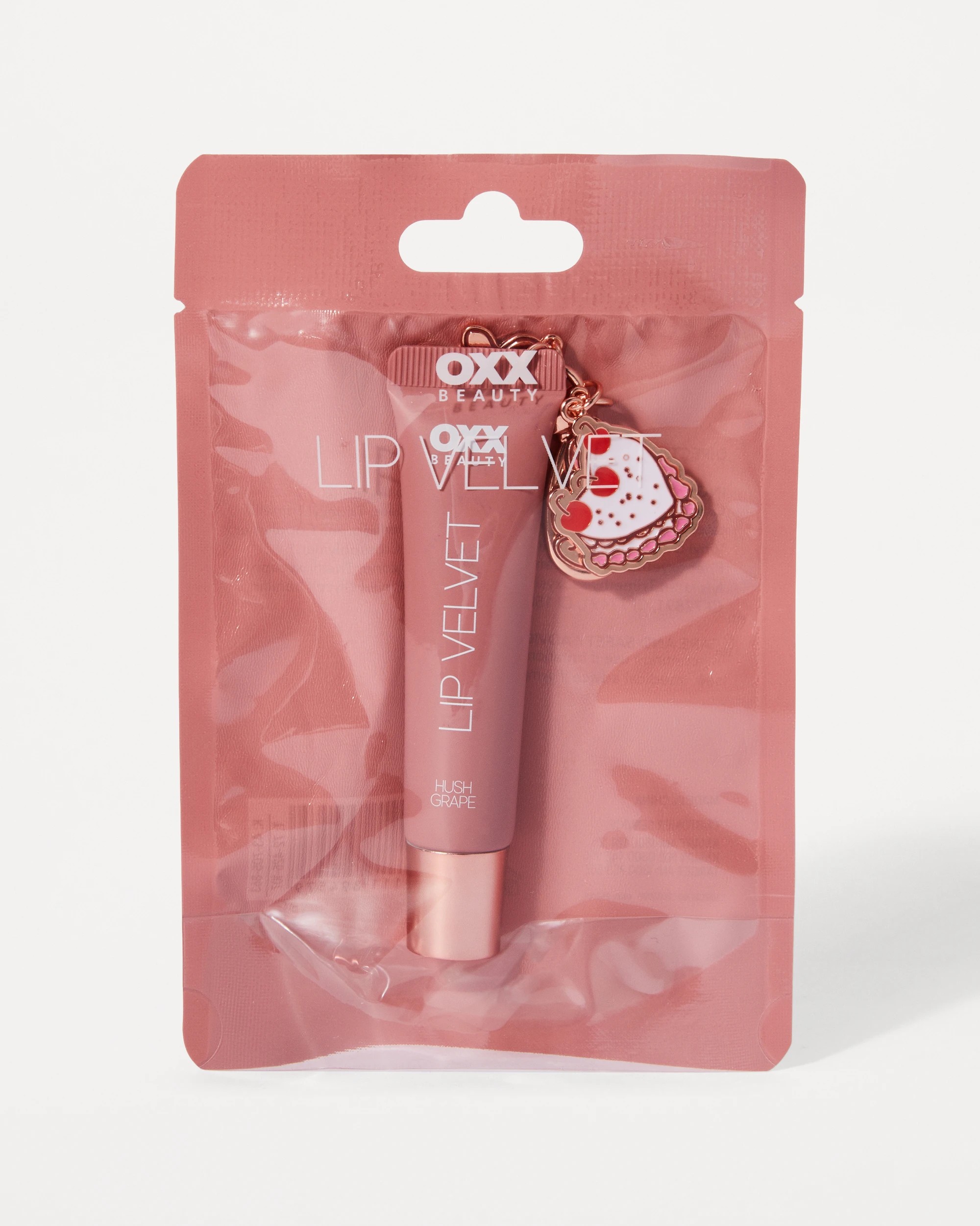 4 OXX Beauty Lip Velvet Lip Gloss - Hush Grape, 4 of 5