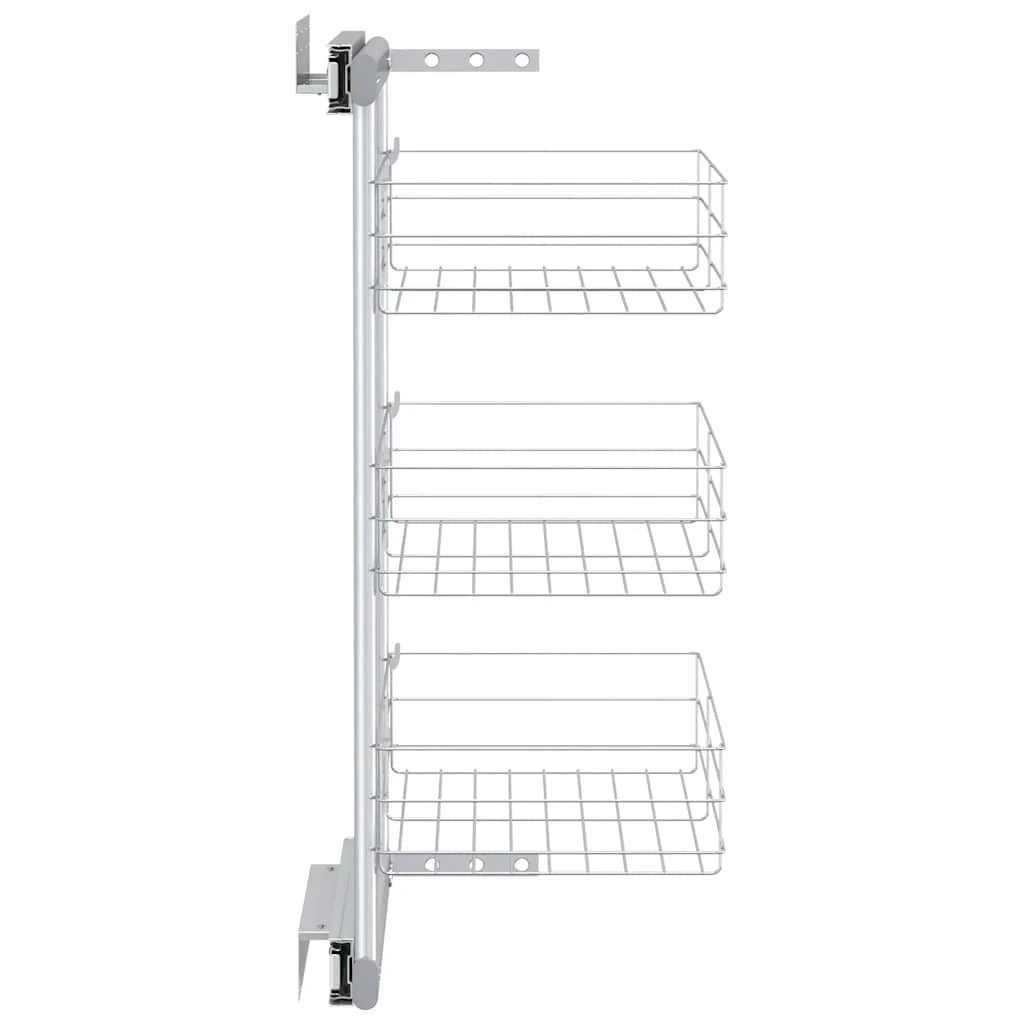 4 Vidaxl Wire Storage Basket, 4 of 8