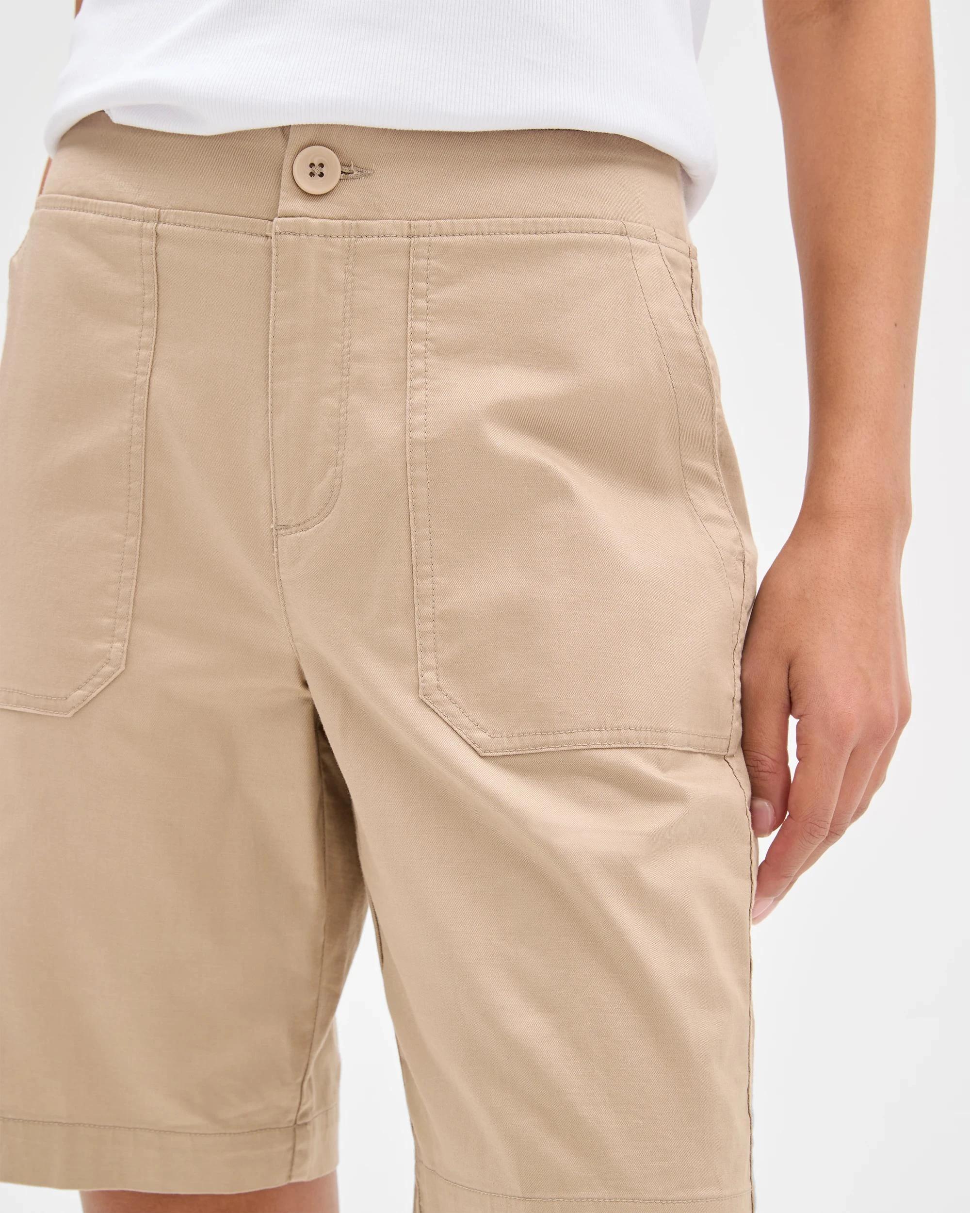 5 Target Ribbed Waist Shorts SAND DUNE, 5 of 5