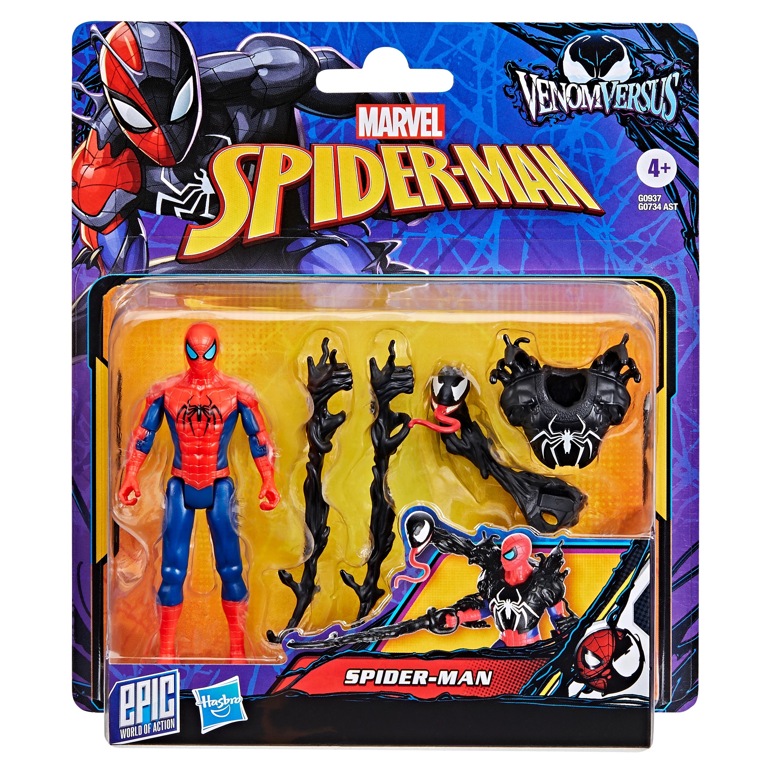 6 Disney Spider - Man Venom Versus Deluxe Figure - Assorted - Multi, 6 of 8