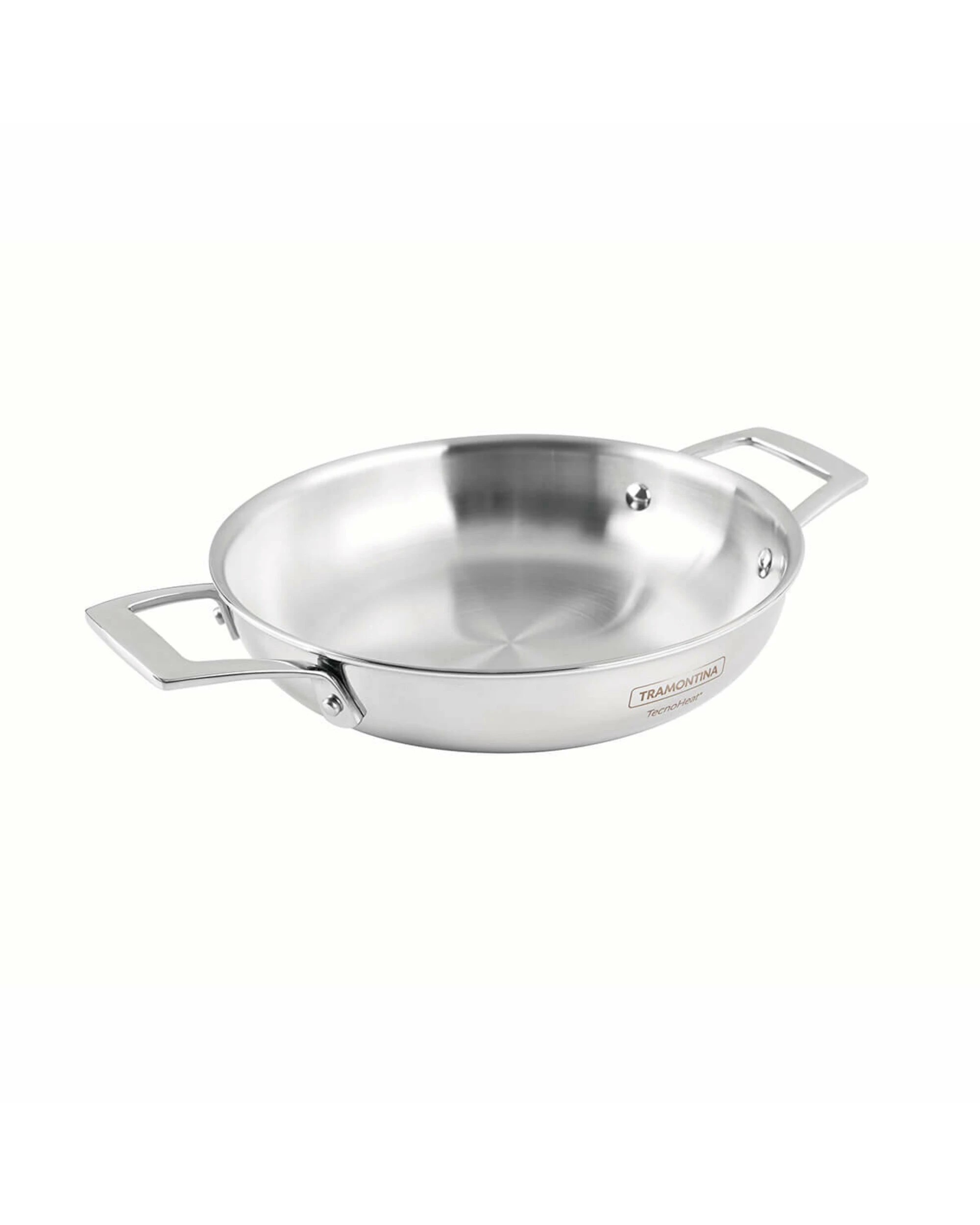 1 Tramontina Grano 26cm Tri-Ply Clad Double-Handled Frying Pan, 1 of 3