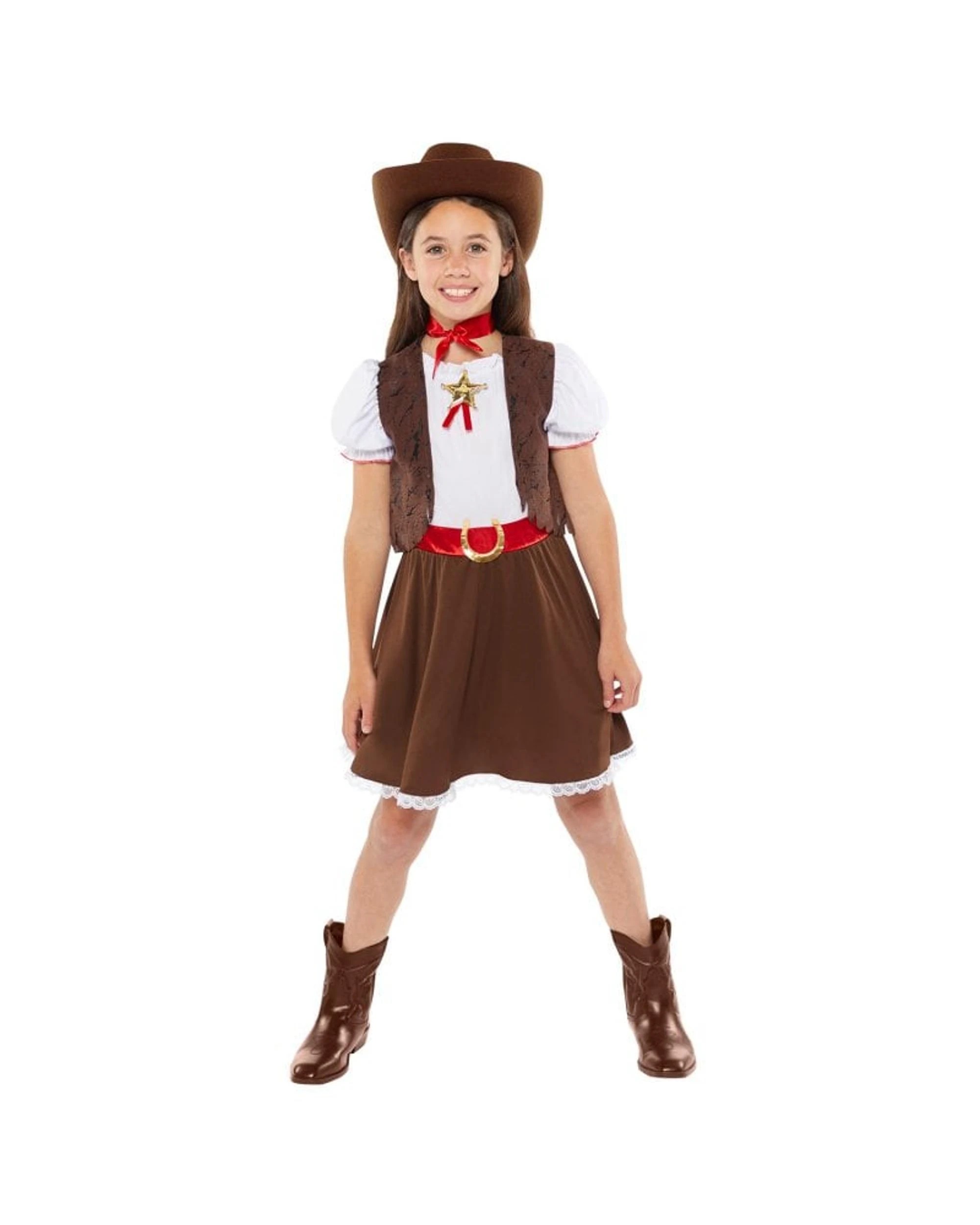 2 Western Cowgirl Costume Size 6-8 Years, 2 of 5