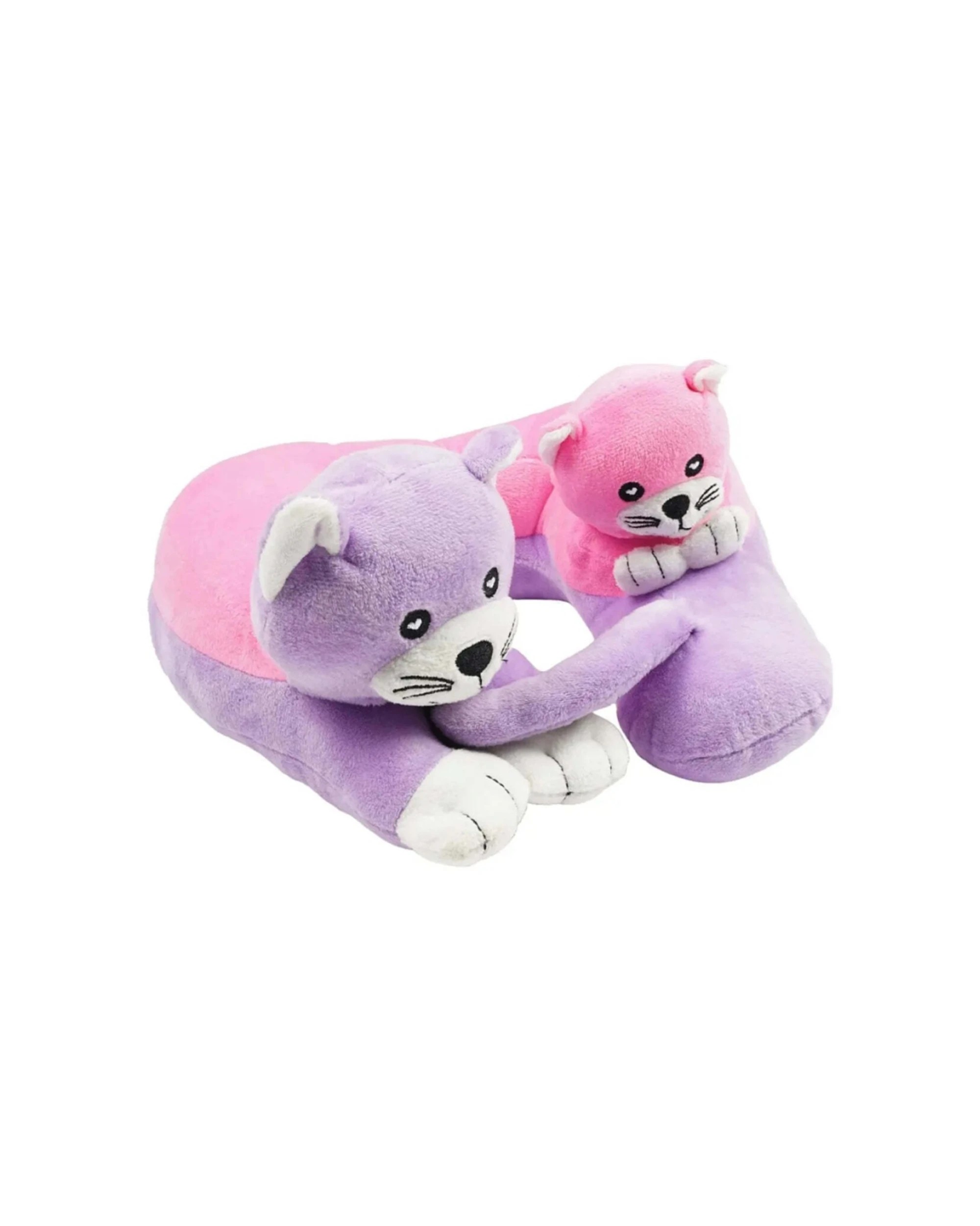 2 Cabeau Evolution Kids Fun Travel Neck Pillow Plush Design 3Y+ Kittens, 2 of 2