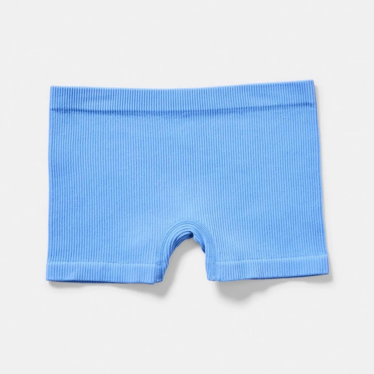 4 3 Pack Rib Seamfree Shorties PINK, BLUE, 4 of 5