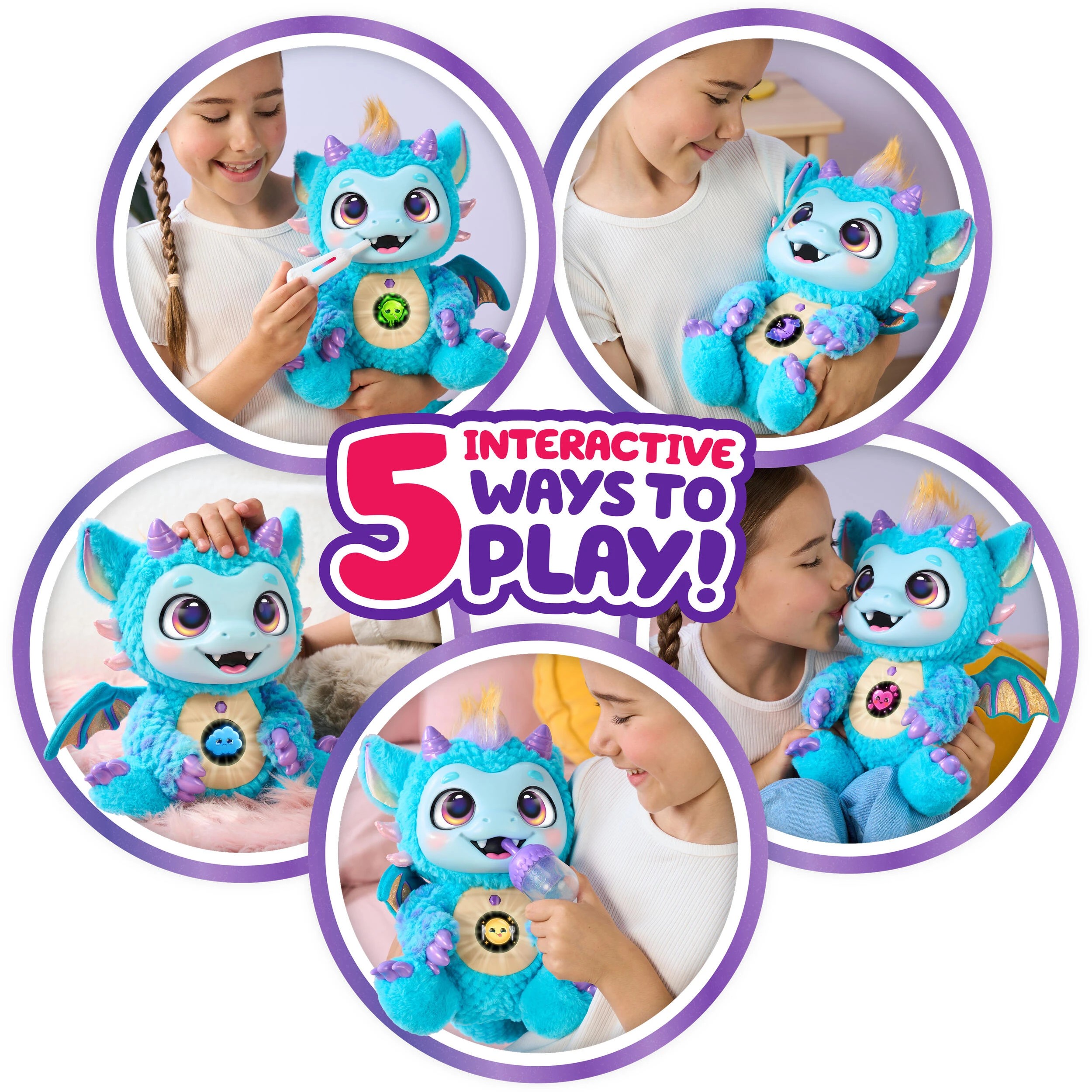 6 Little Live Pets My Magical Dragon - Skye, 6 of 10