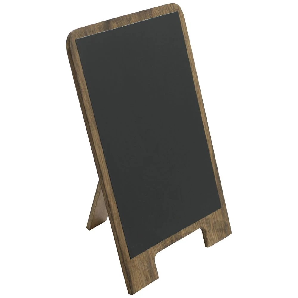 1 Sandleford Desktop Blackboard A4 Walnut, 1 of 2
