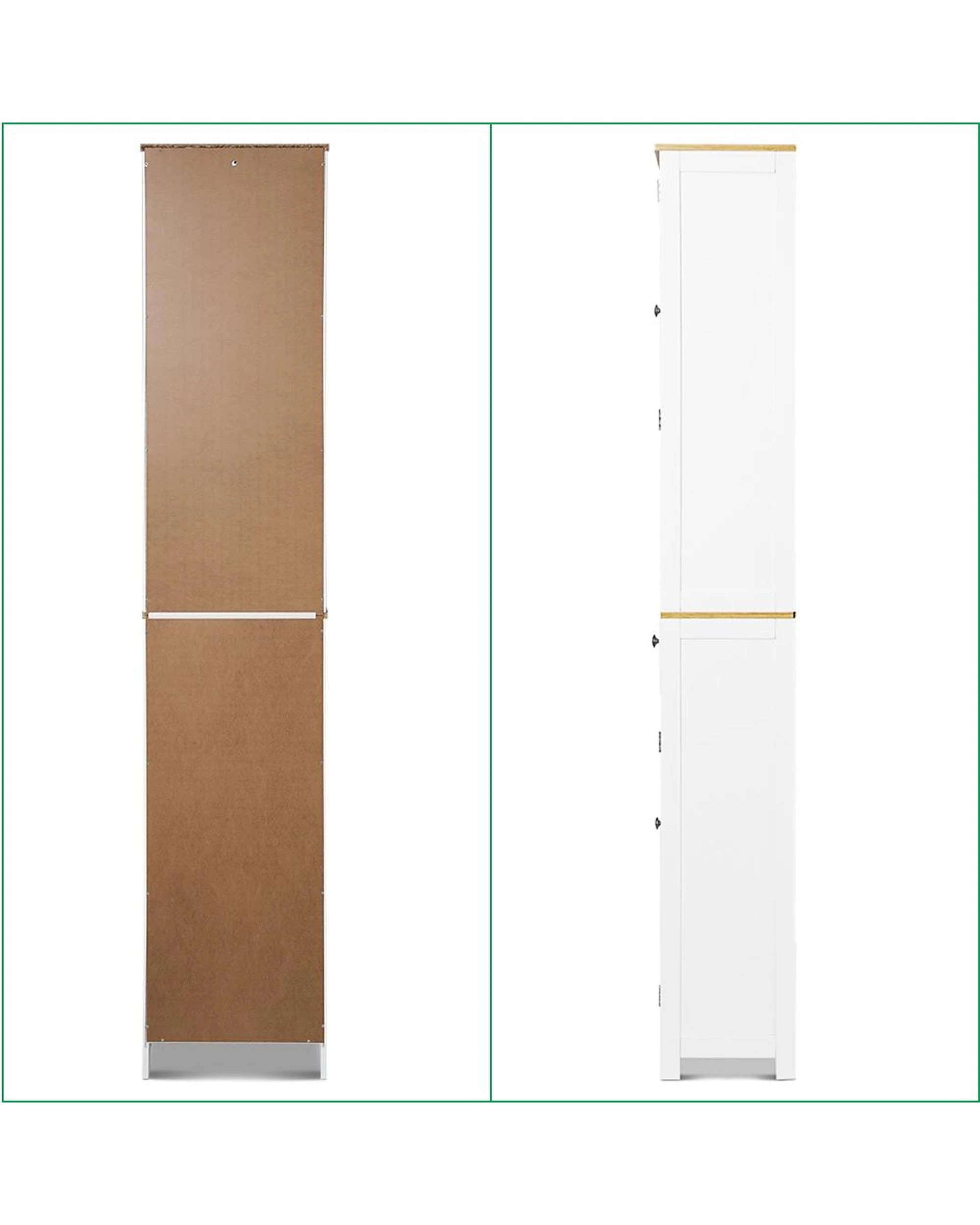 4 Auston Tall Bathroom Storage Cabinet, 4 of 10