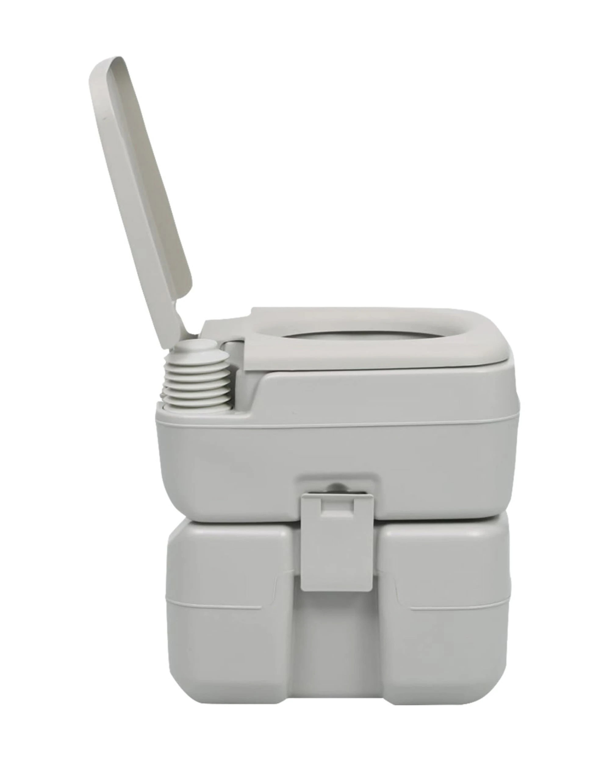 6 Wallaroo 20L Camping Portable Toilet Press Flush Pump - White, 6 of 10