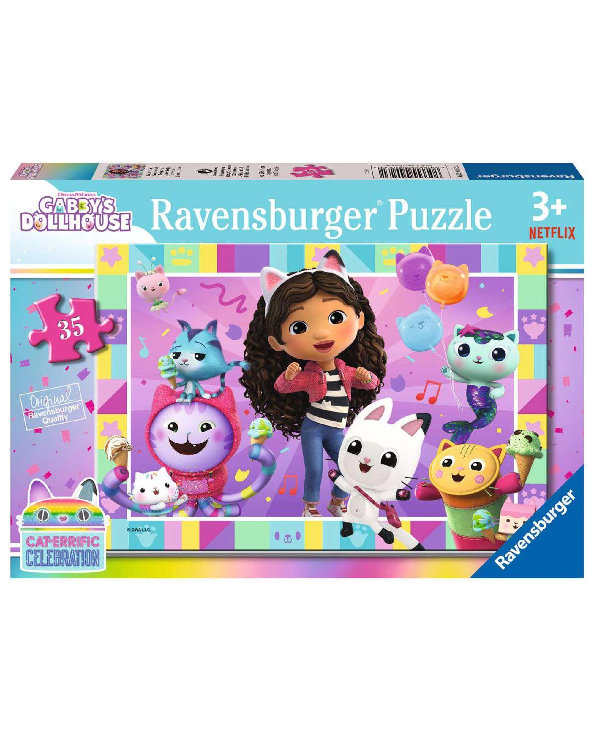 1 Ravensburger Gabby's Dollhouse Let's Celebrate 35 Piece Jigsaw Puzzle, 1 of 1