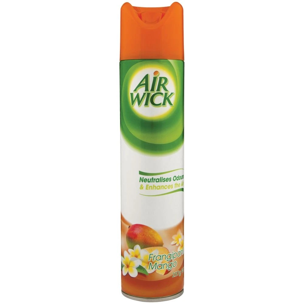 4 Air Wick Aerosol Frangipani and Mango 237g, 4 of 4