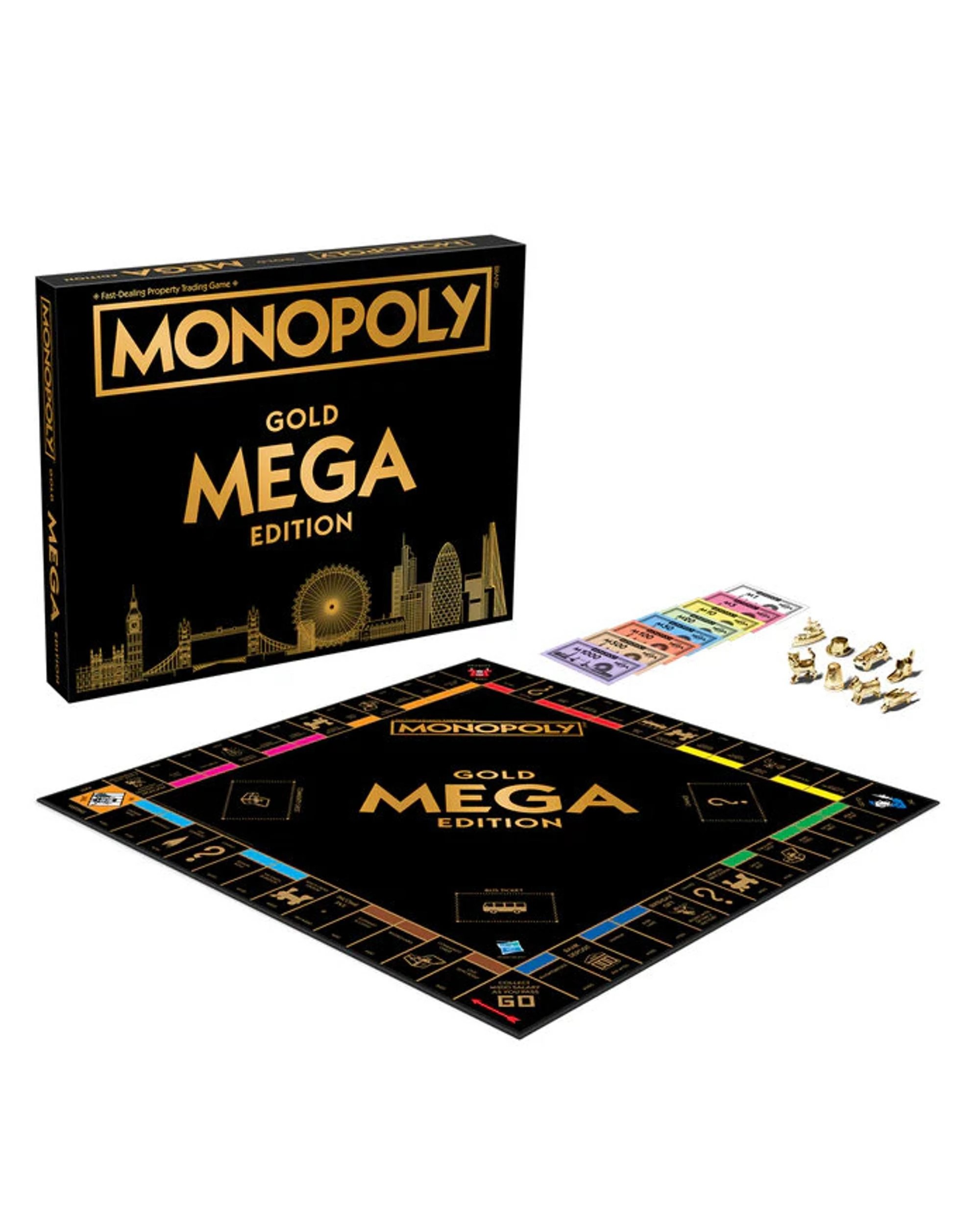 7 Monopoly Mega Gold Edition Board Game, 7 of 7