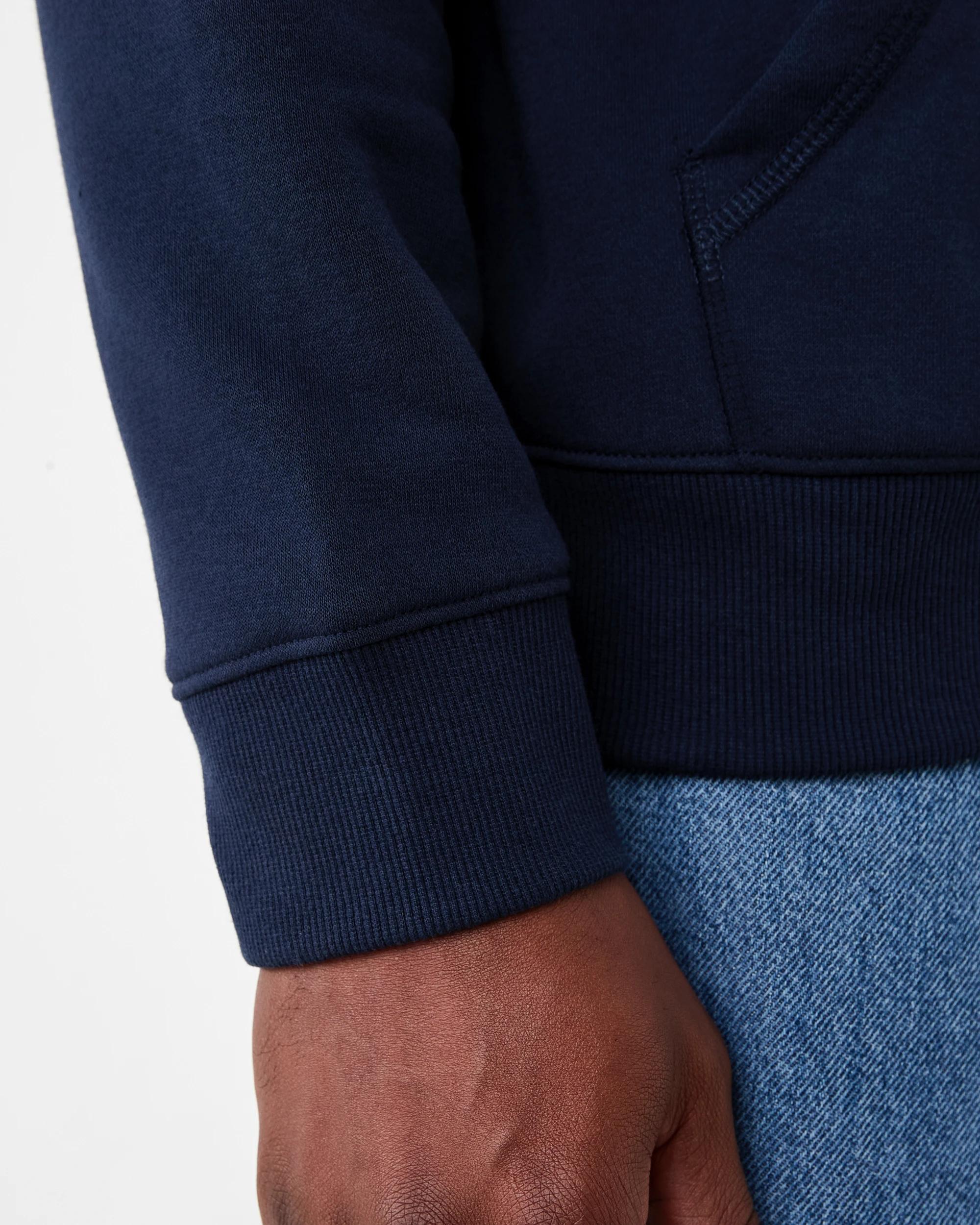 8 Zip Through Hoodie Nvy Sphire, 8 of 8