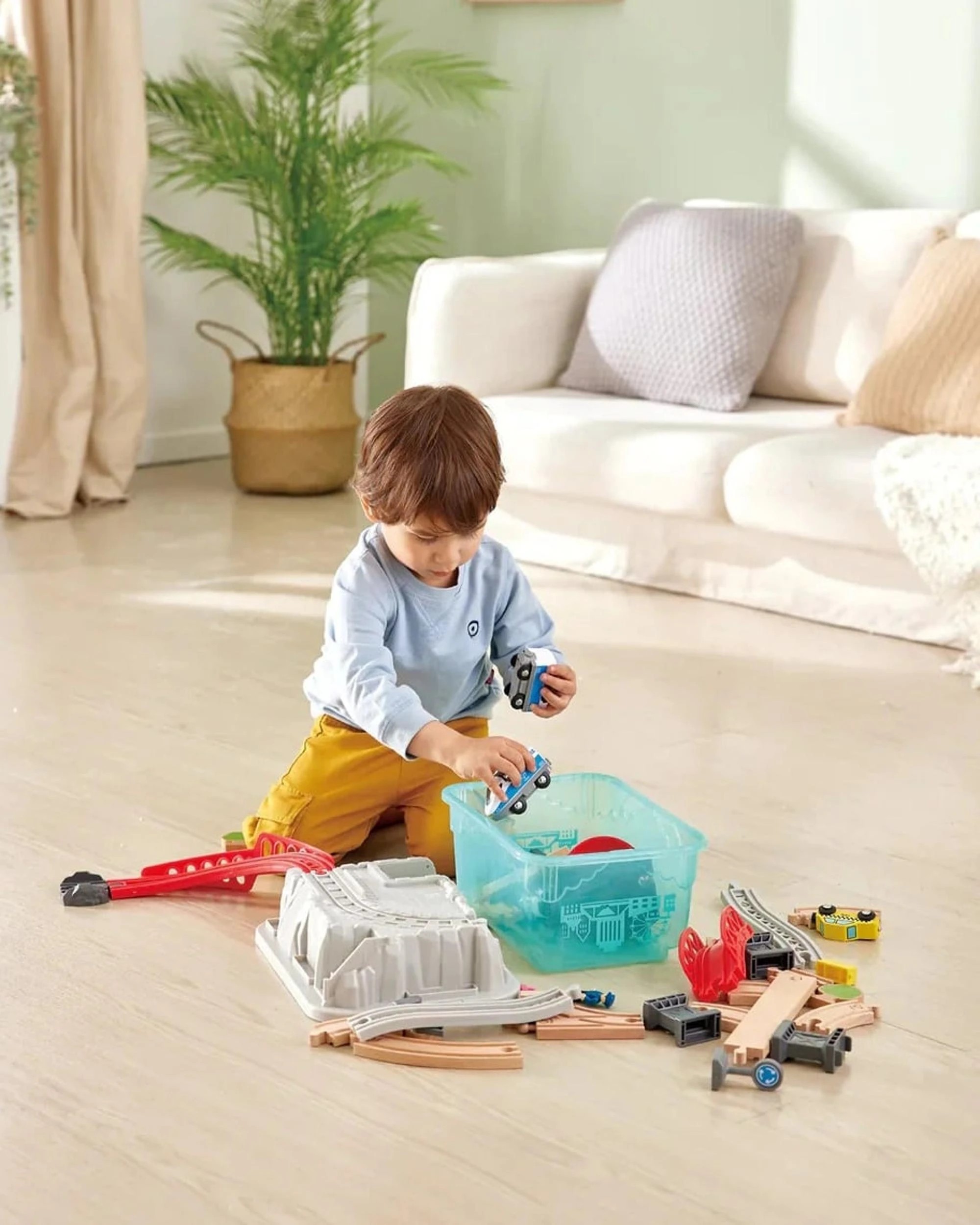 5 Hape City Train Bucket Set, 5 of 5