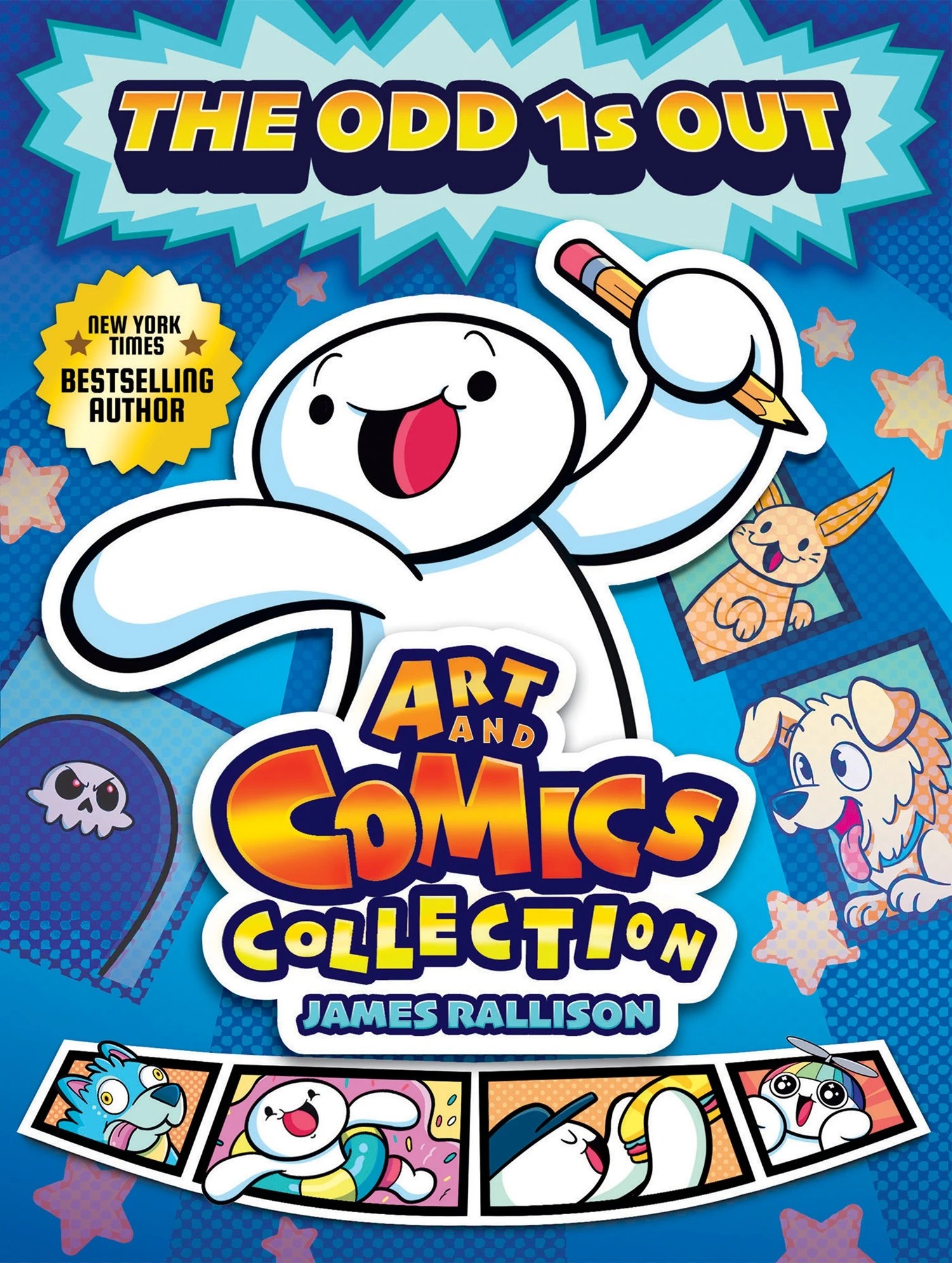 1 The Odd 1's Out: Art and Comics Collection by James Rallison - Book, 1 of 3