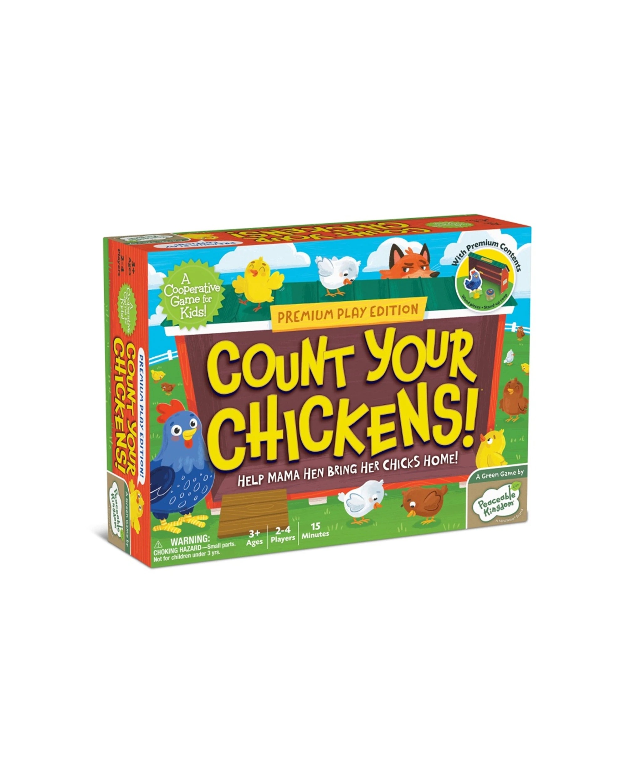1 Peaceable Kingdom Count Your Chickens Deluxe Edition - Multi, 1 of 1