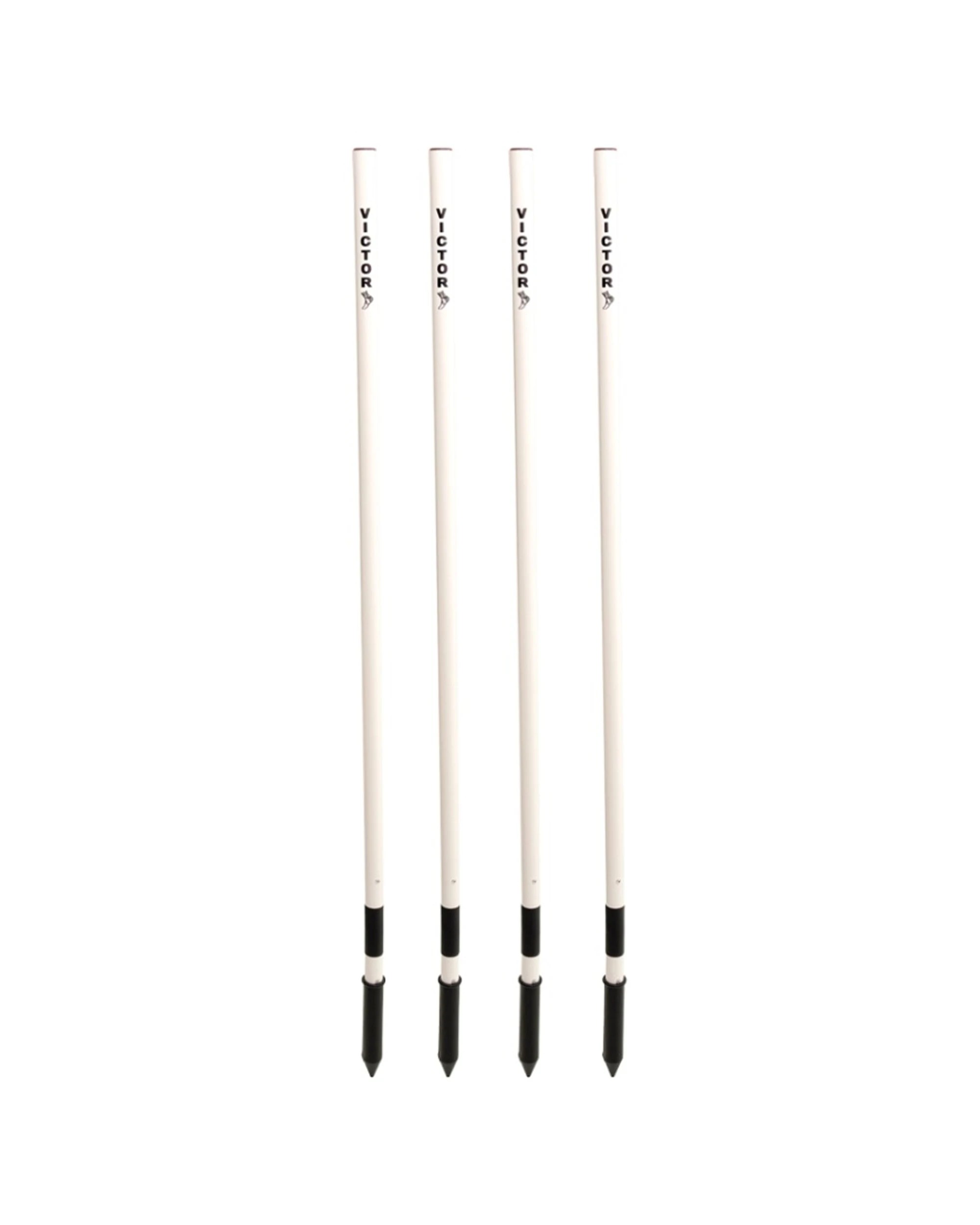 1 Victor Sports 4pc Flexi-Safe Heavy Duty PVC Corner Post Set 120cm - White, 1 of 2