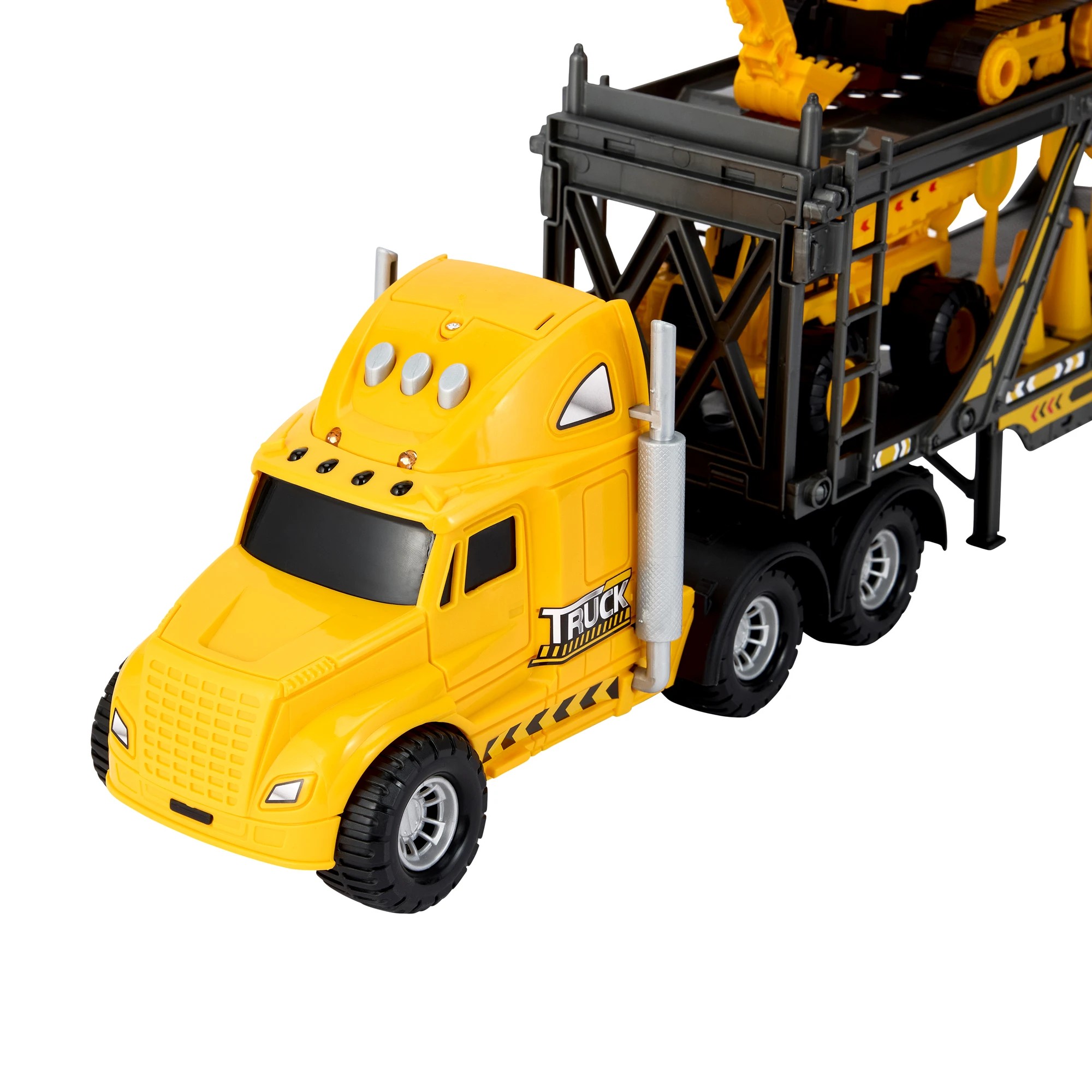 5 Lights and Sounds Construction Hauler Playset, 5 of 7