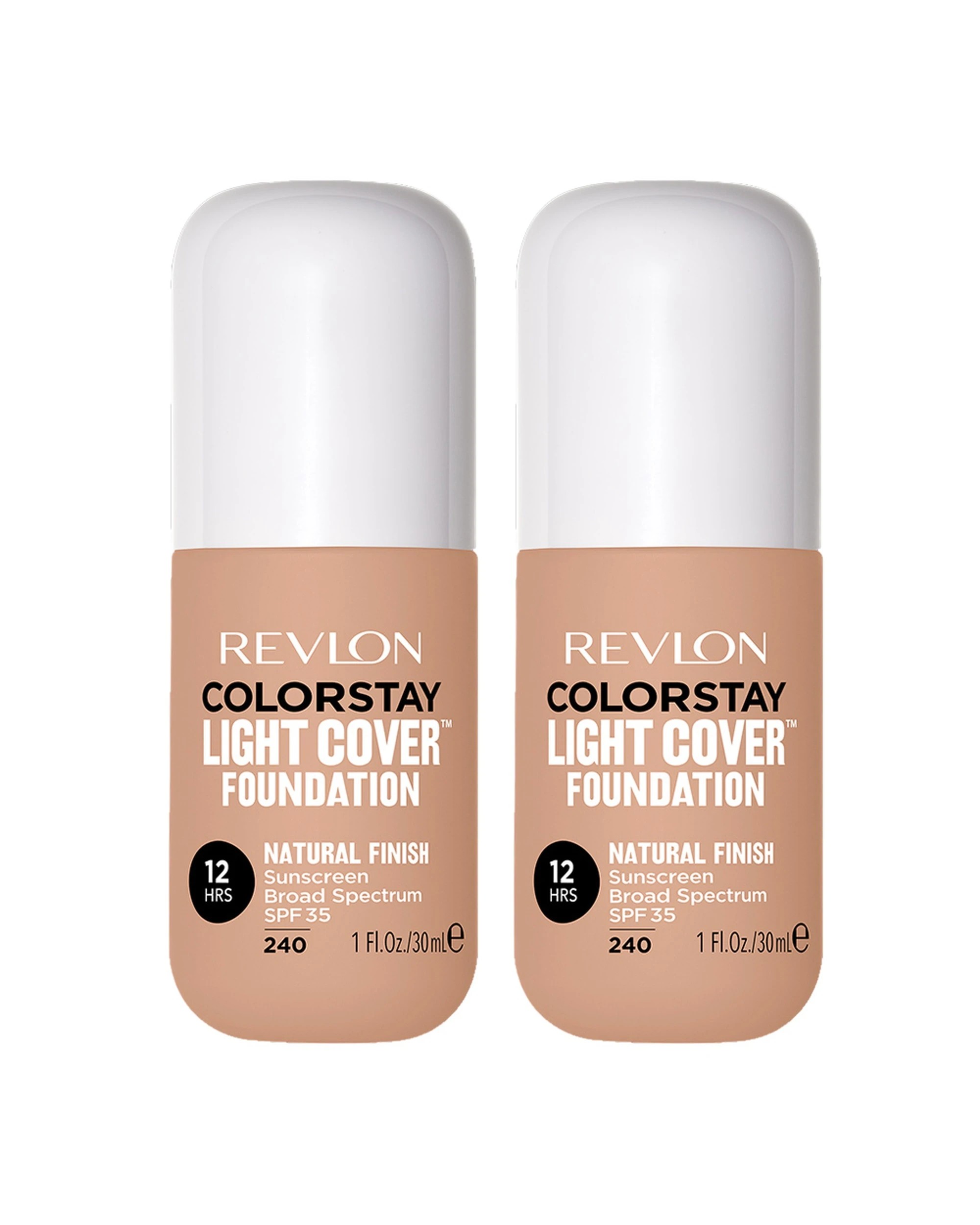1 Revlon Colorstay Light Cover Foundation 30ml 240 Medium Beige - 2 Pack, 1 of 1