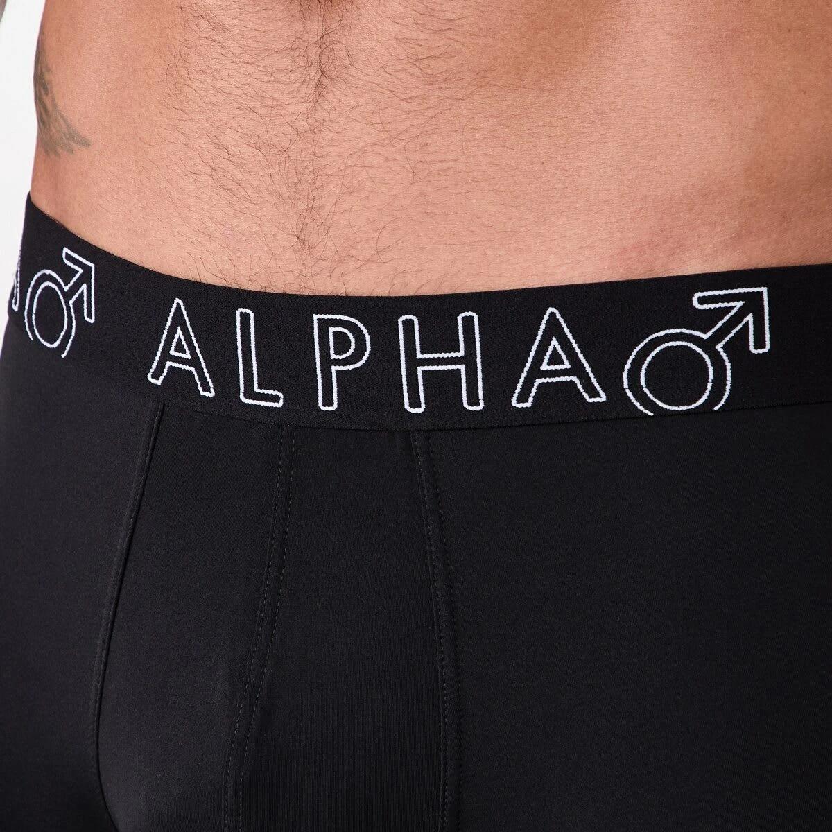 5 3 Pack Microfibre Trunks ALL BLACK, 5 of 5