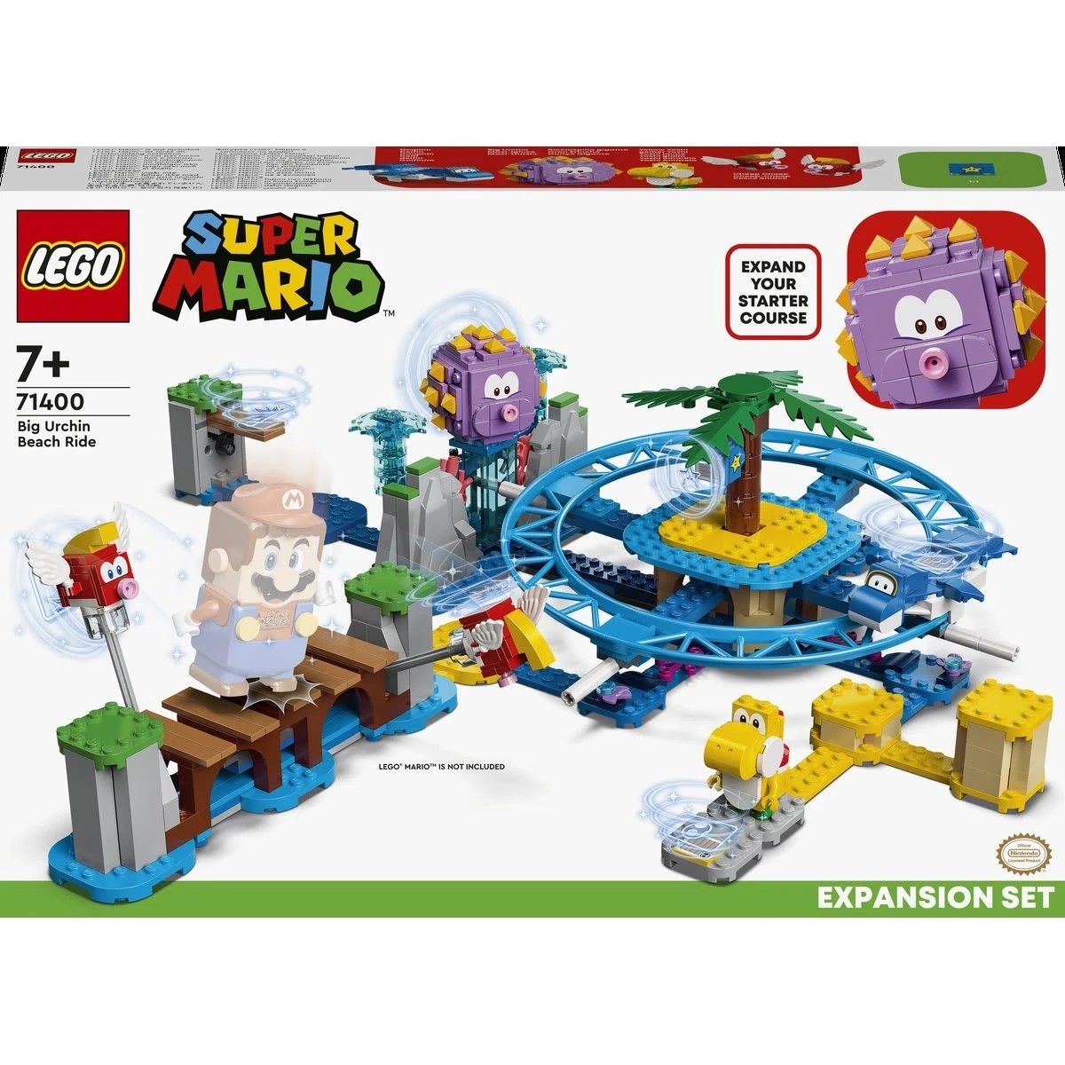 1 LEGO Super Mario Big Urchin Beach Ride Expansion Set 71400, 1 of 8