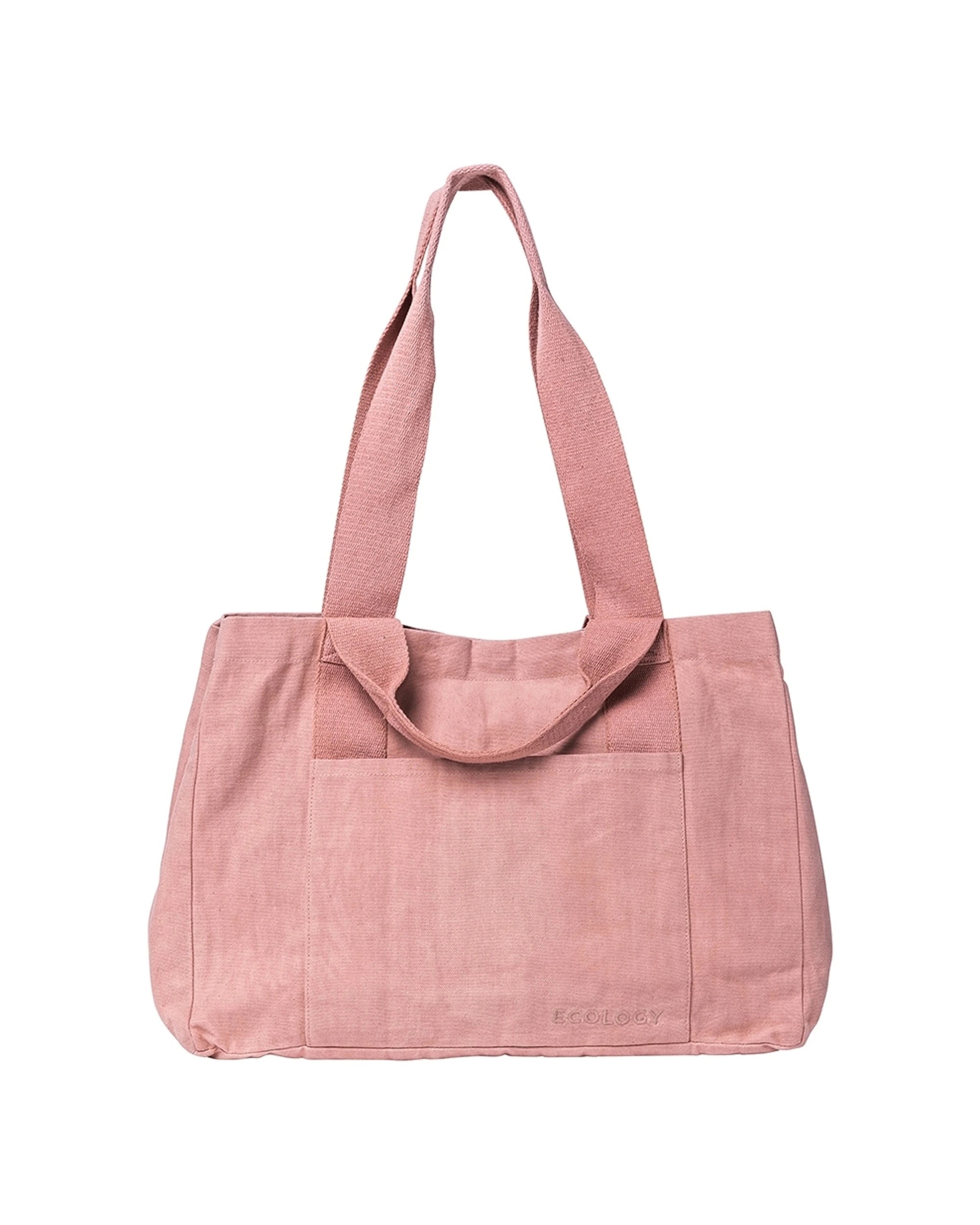 1 Ecology Voyage Cotton Versatile Tote Bag Blush Small 40cm - Pink, 1 of 4