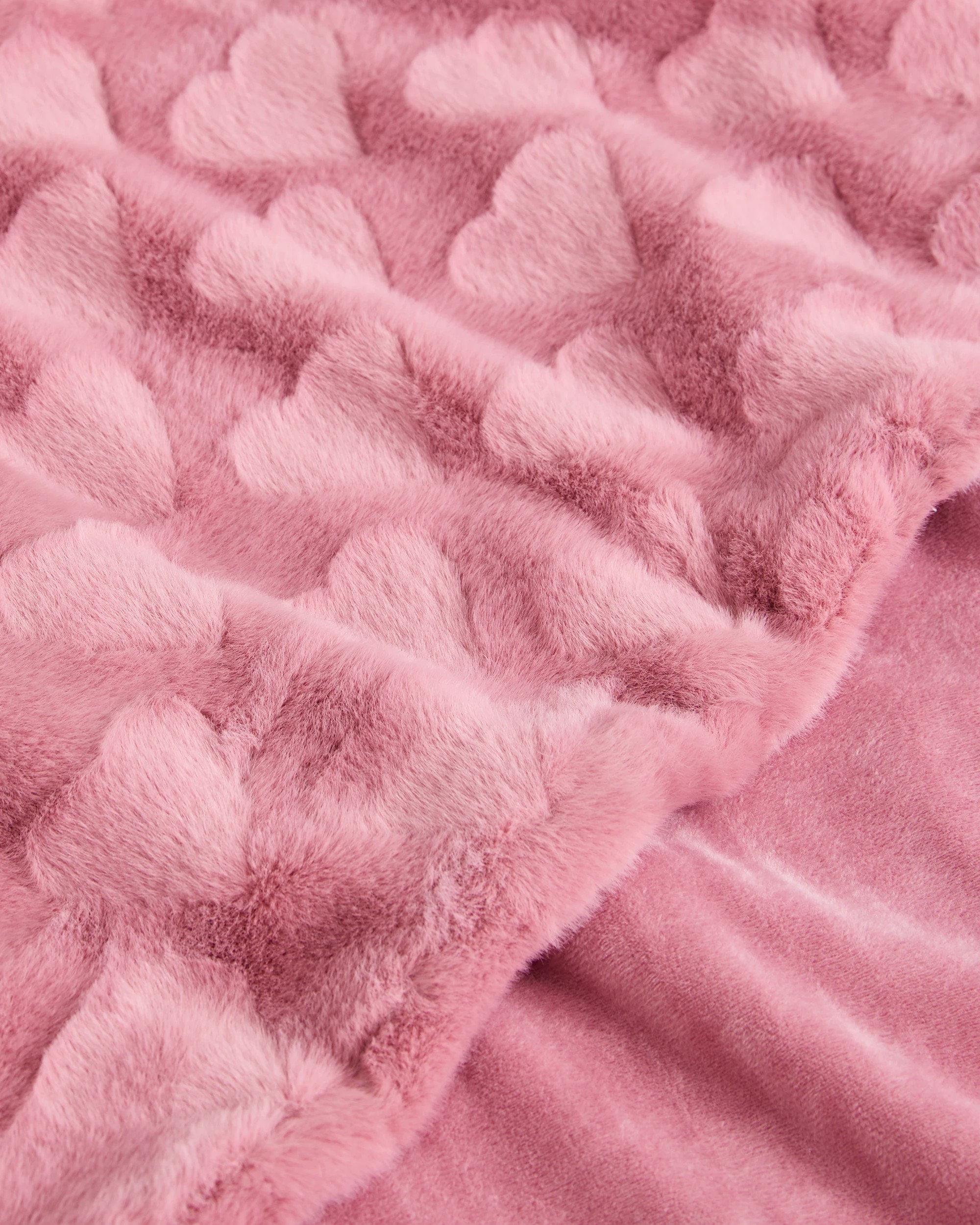 2 Target Nessa Heart Throw - Queen Bed - Pink, 2 of 3