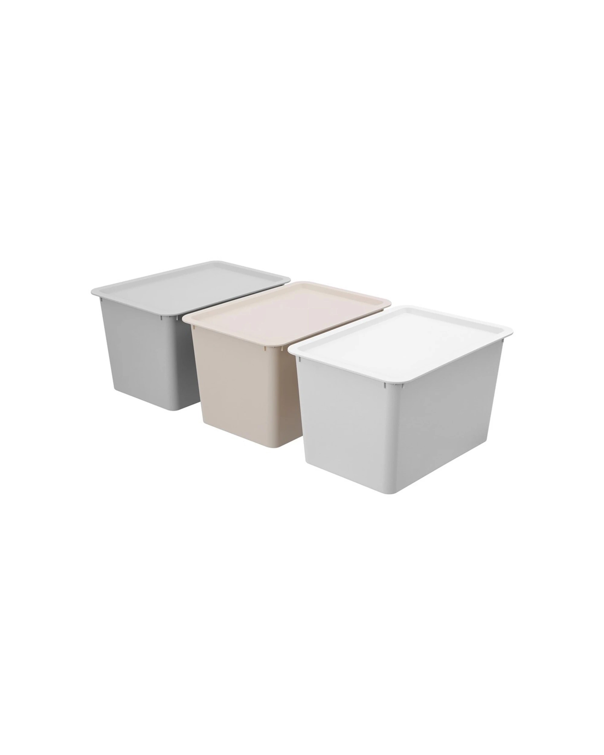 5 Boxsweden Tidy 20L 37.5X22.5Cm Storage Box Lidded - Durable Plastic - Secure Lid - Assorted, 5 of 5