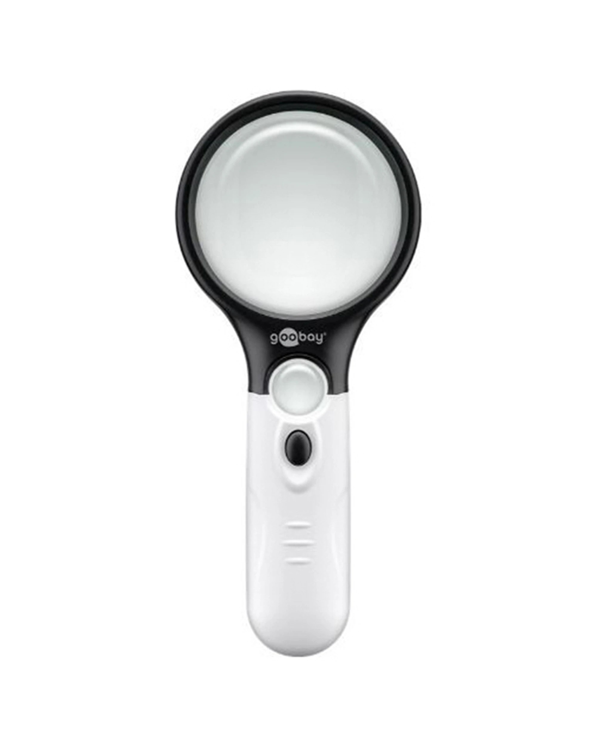 1 Goobay Plastic LED Handheld Reading Magnifier 11cm, 1 of 2