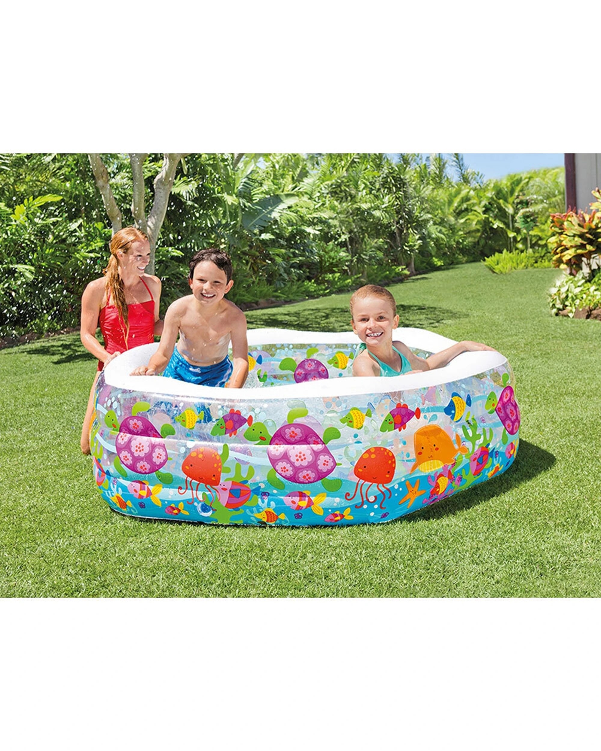 2 Intex Inflatable Ocean Reef Pool - Multi, 2 of 2