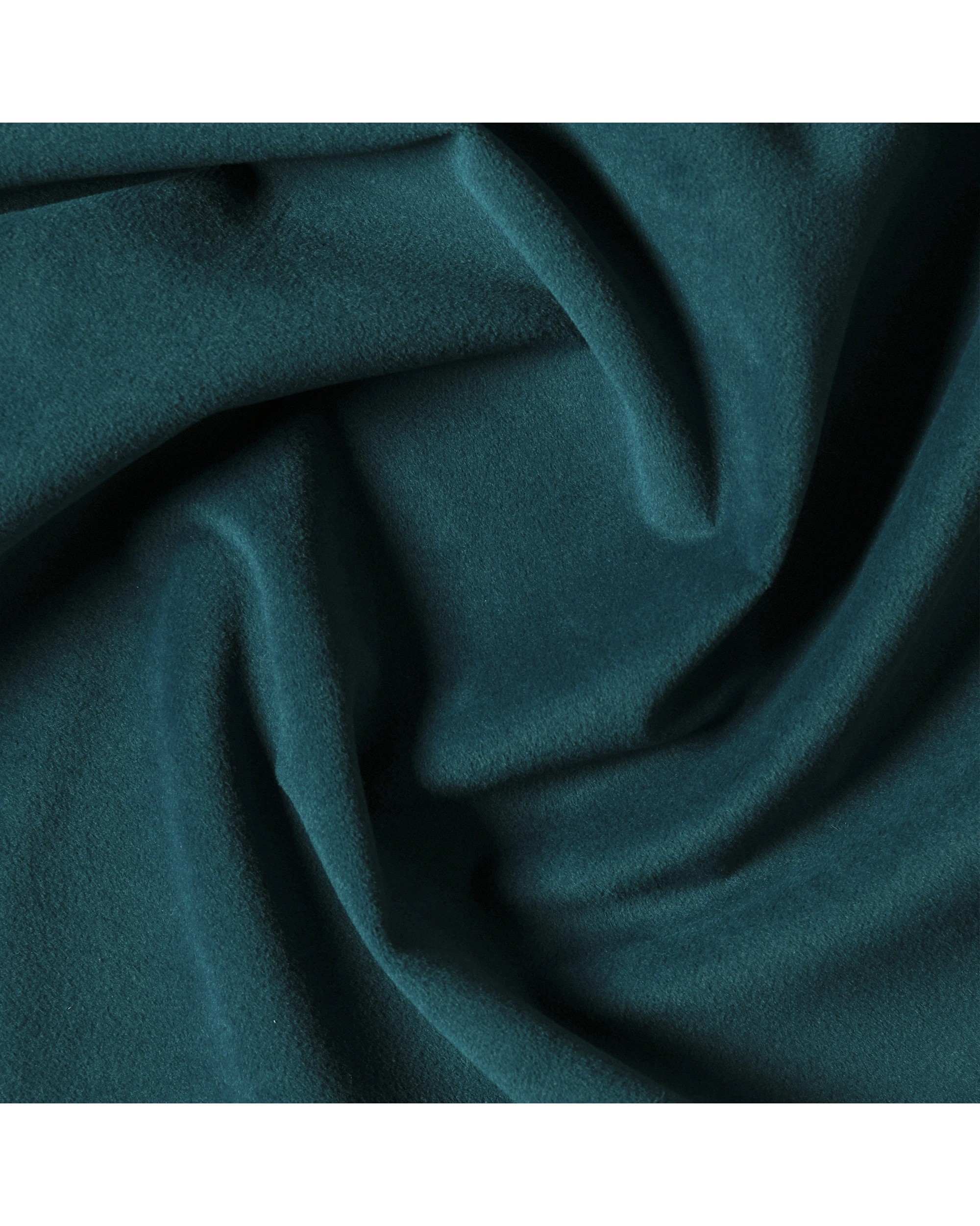 6 Cadence & Co. Byron Matte Velvet 100% Blockout Concealed Tab Top Curtain Twin Pack 225x223cm - Teal, 6 of 6
