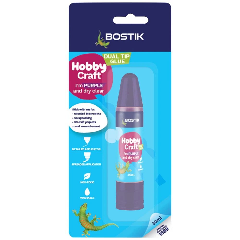 2 Bostik Hobby Craft Dual Tip Liquid Glue 30ml, 2 of 2