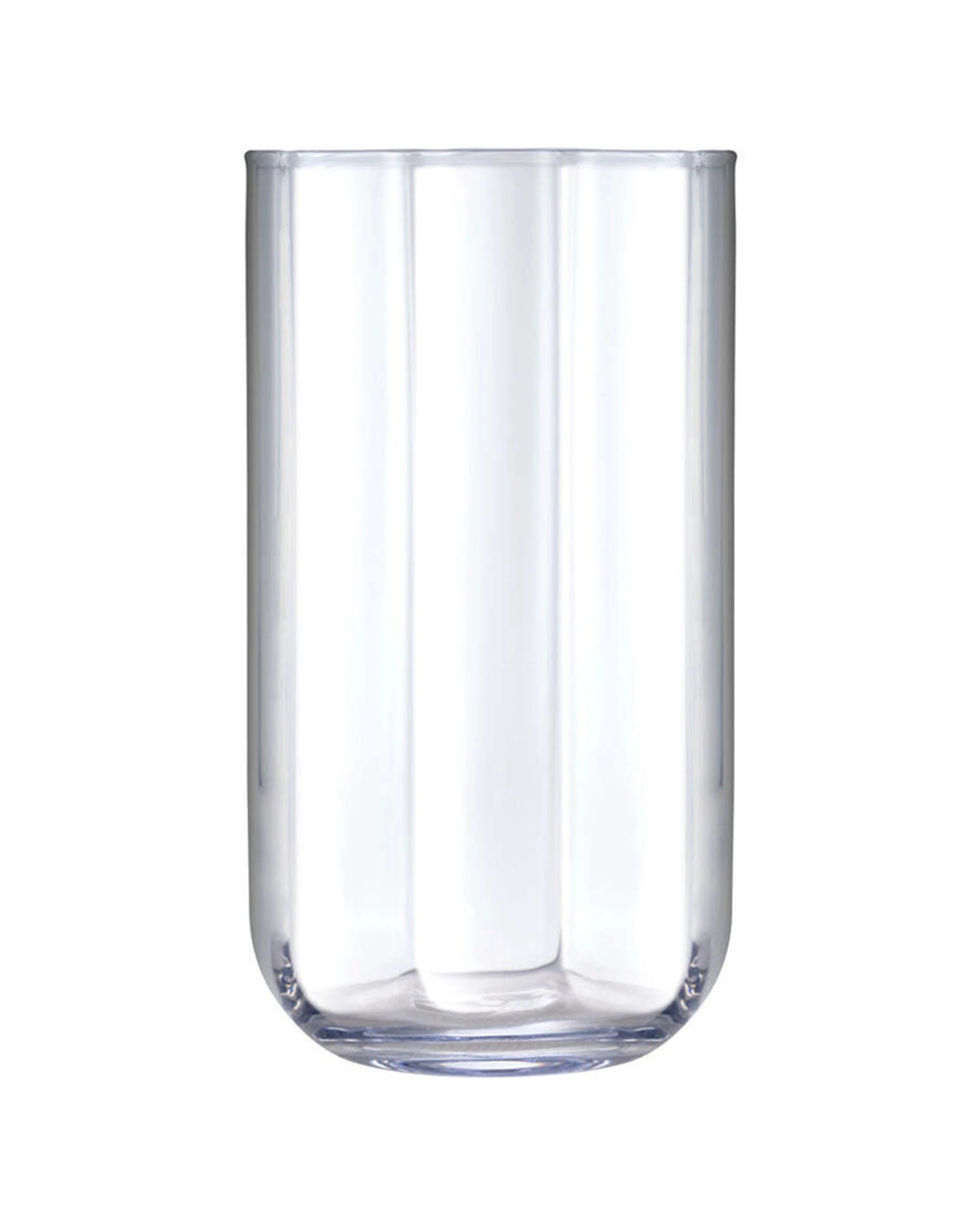 1 Luigi Bormioli 4pc Jazz Long Drinking Beverage Glasses Set 450ml - Clear, 1 of 5
