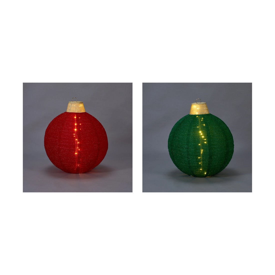 1 Solar Powered LED Light Up Bauble - Assorted, 1 of 8