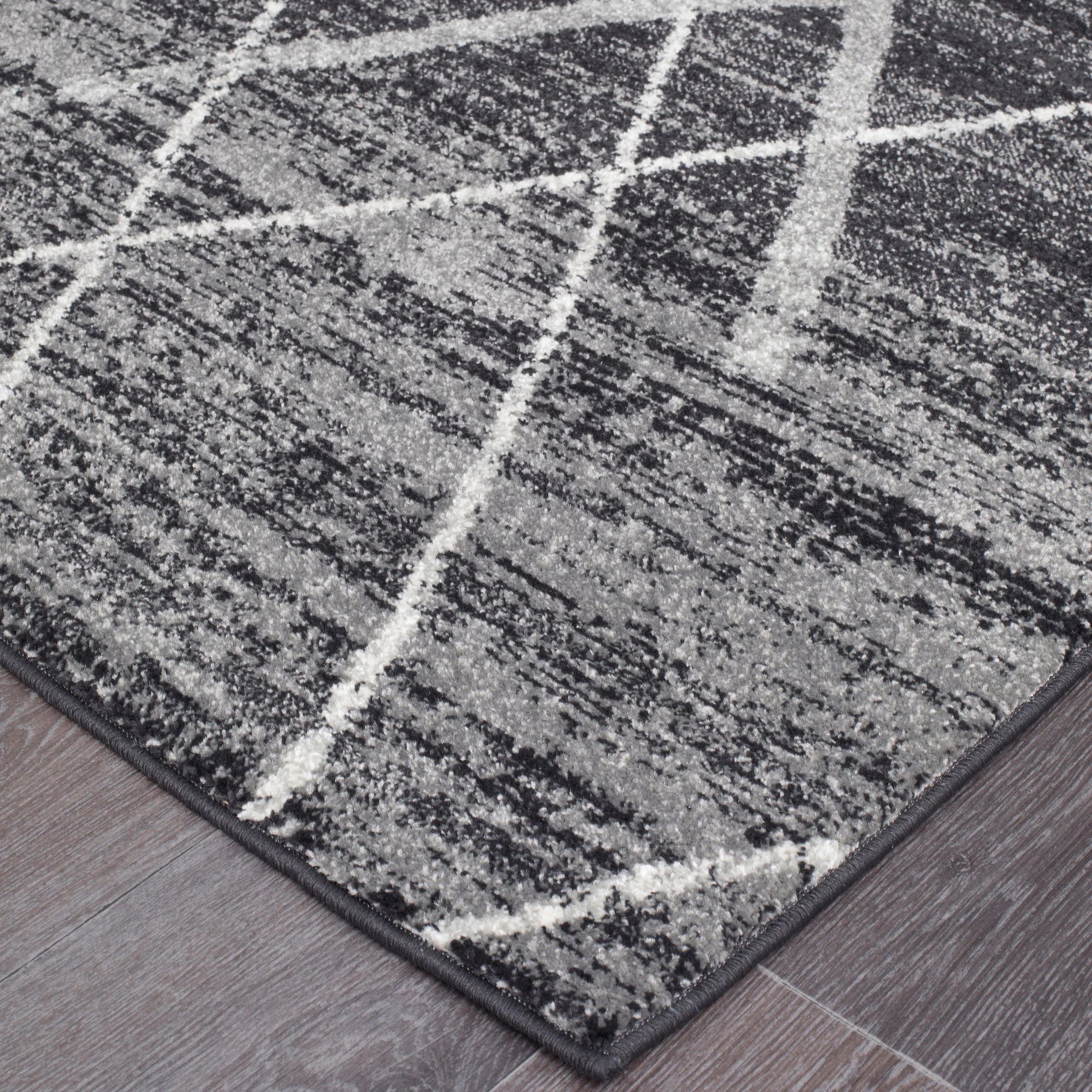 3 Common Ground Rugs Bluebay 452 230x160cm - Charcoal, 3 of 7