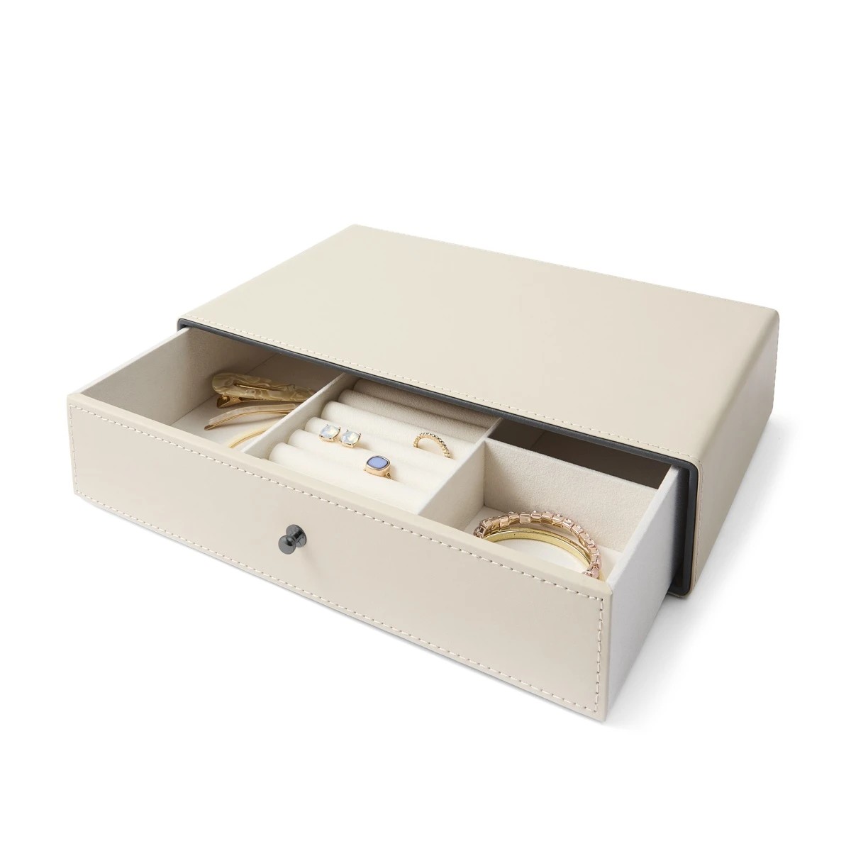 1 Lined Jewellery Drawer, 1 of 9