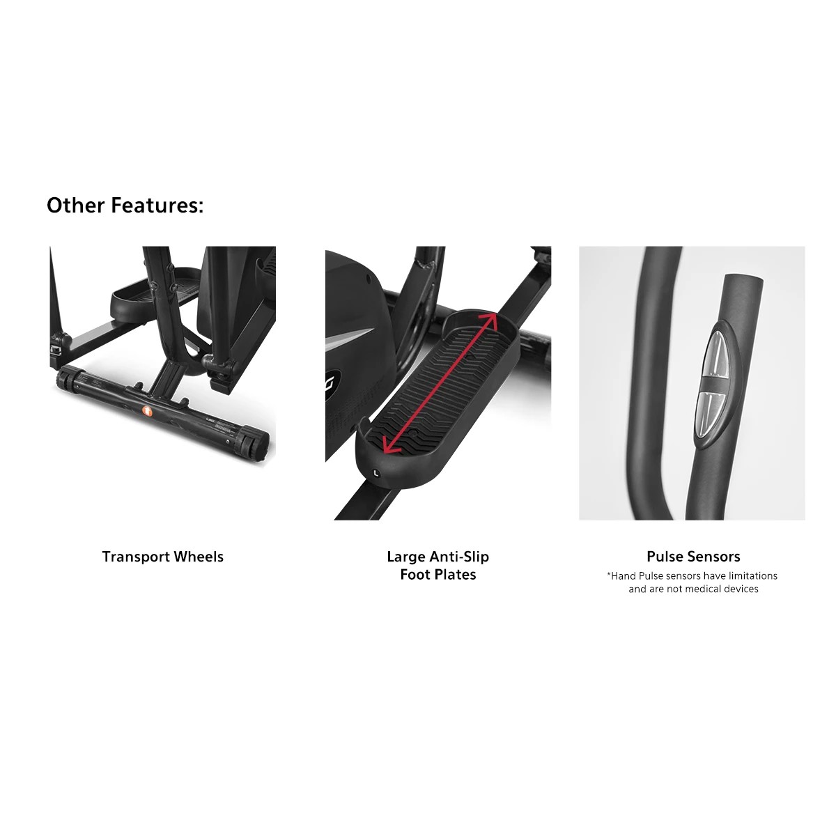 9 LSG CTG-300 Cross Trainer - Black, 9 of 10