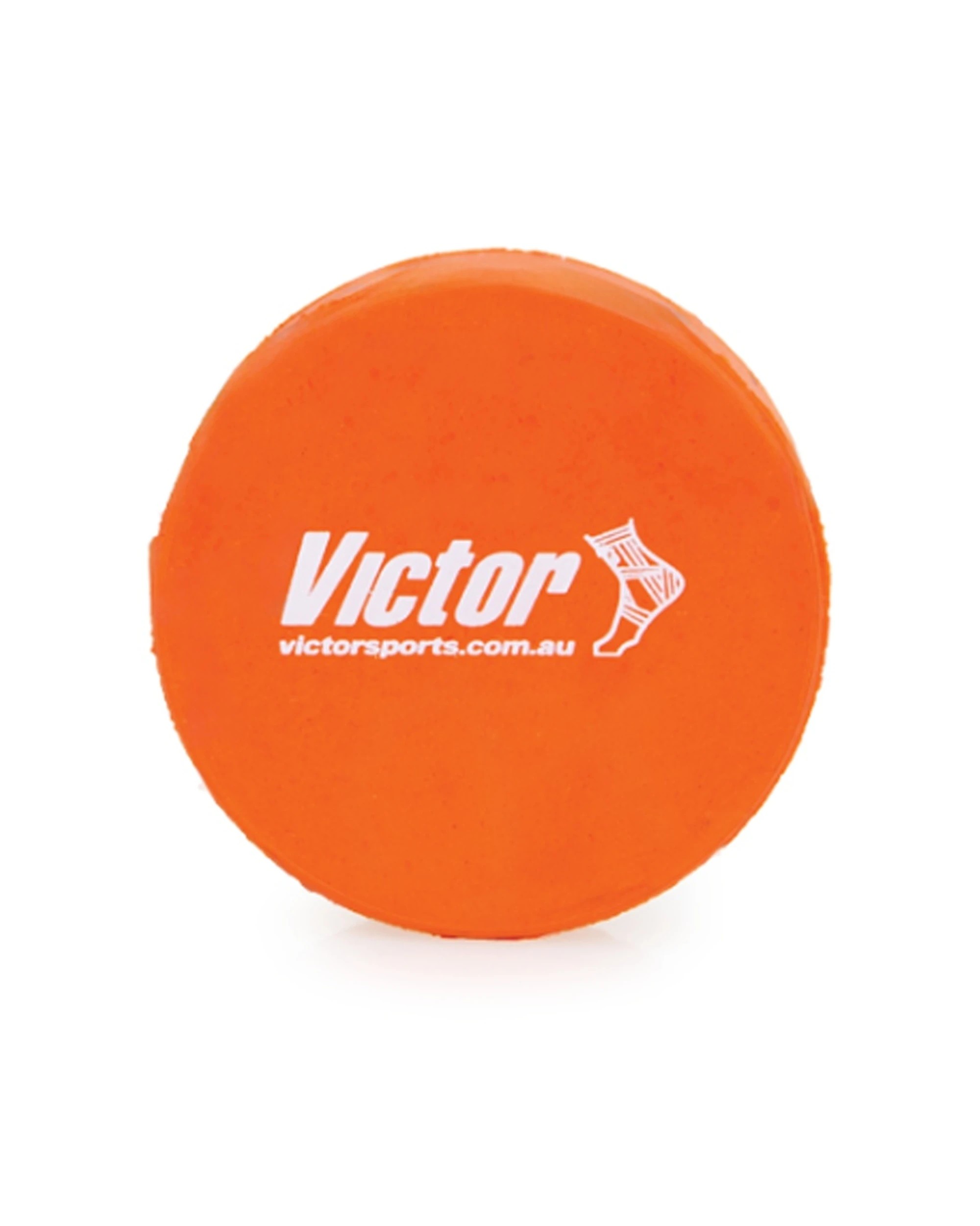 1 Victor Sports Hockey Puck Street Durable Precision Outdoor Play - Red, 1 of 4