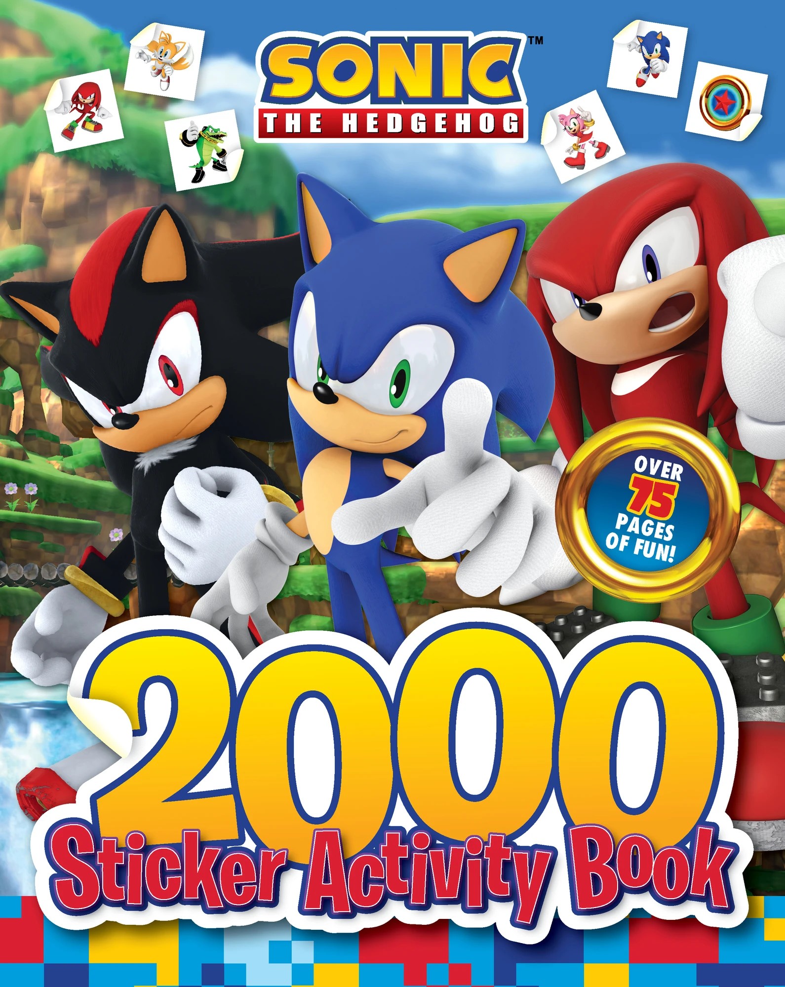 1 Sonic The Hedgehog 2000 Sticker Activity Book