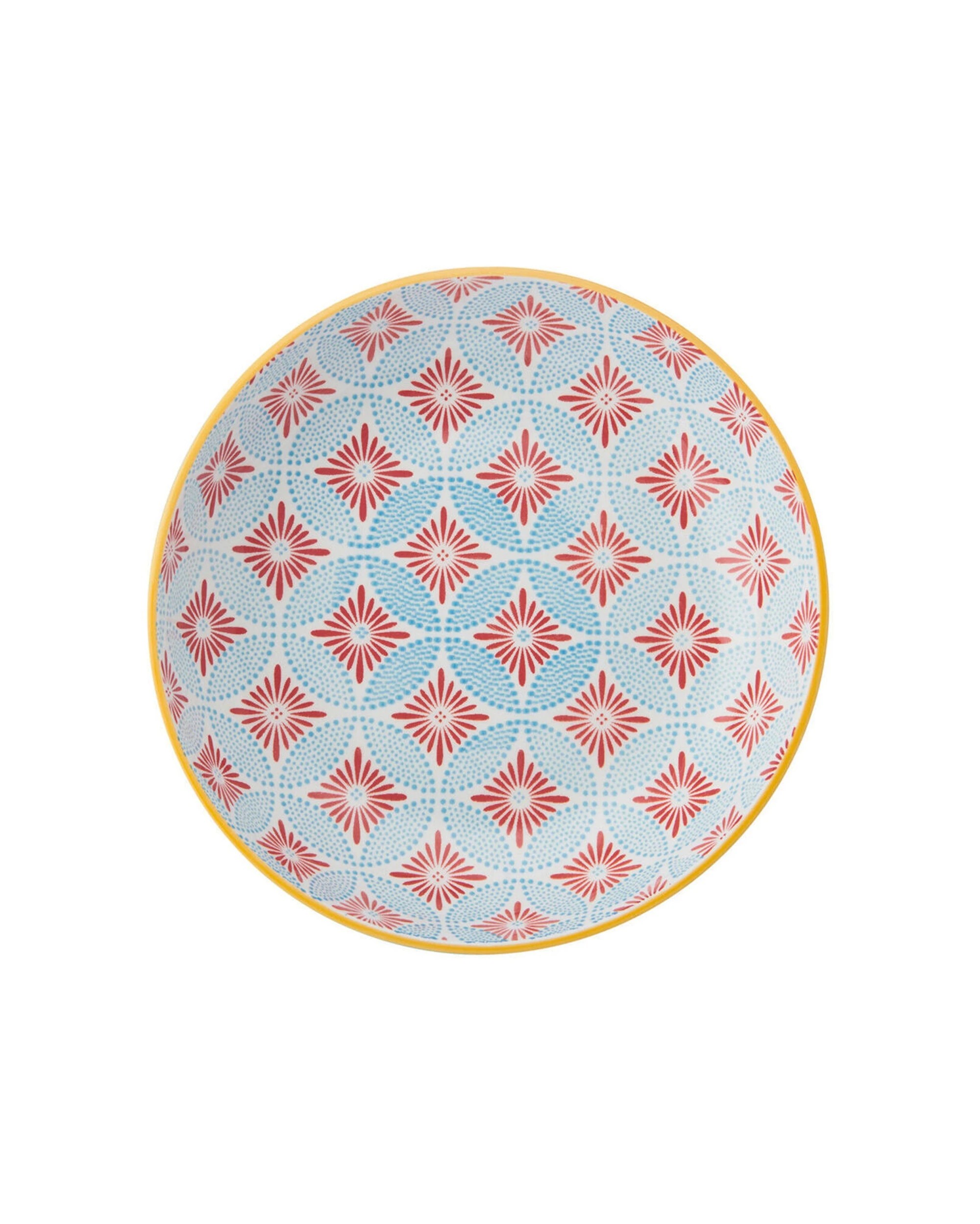 2 Mikasa 4PK Mosaic Ceramic Bowl Round Dinnerware Stoneware 21cm - Multi, 2 of 7