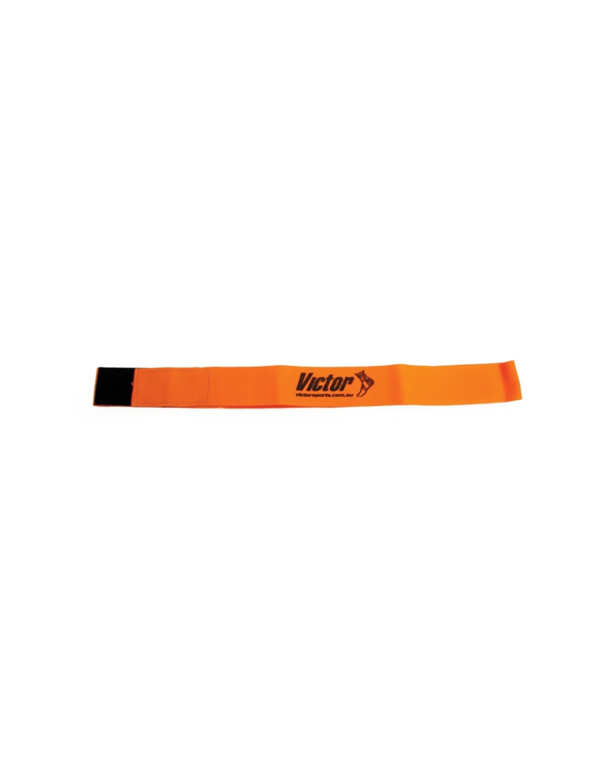 1 Victor Sports Nylon Sash Hook Loop Fastener Adjustable 5x100cm Durable - Orange, 1 of 2