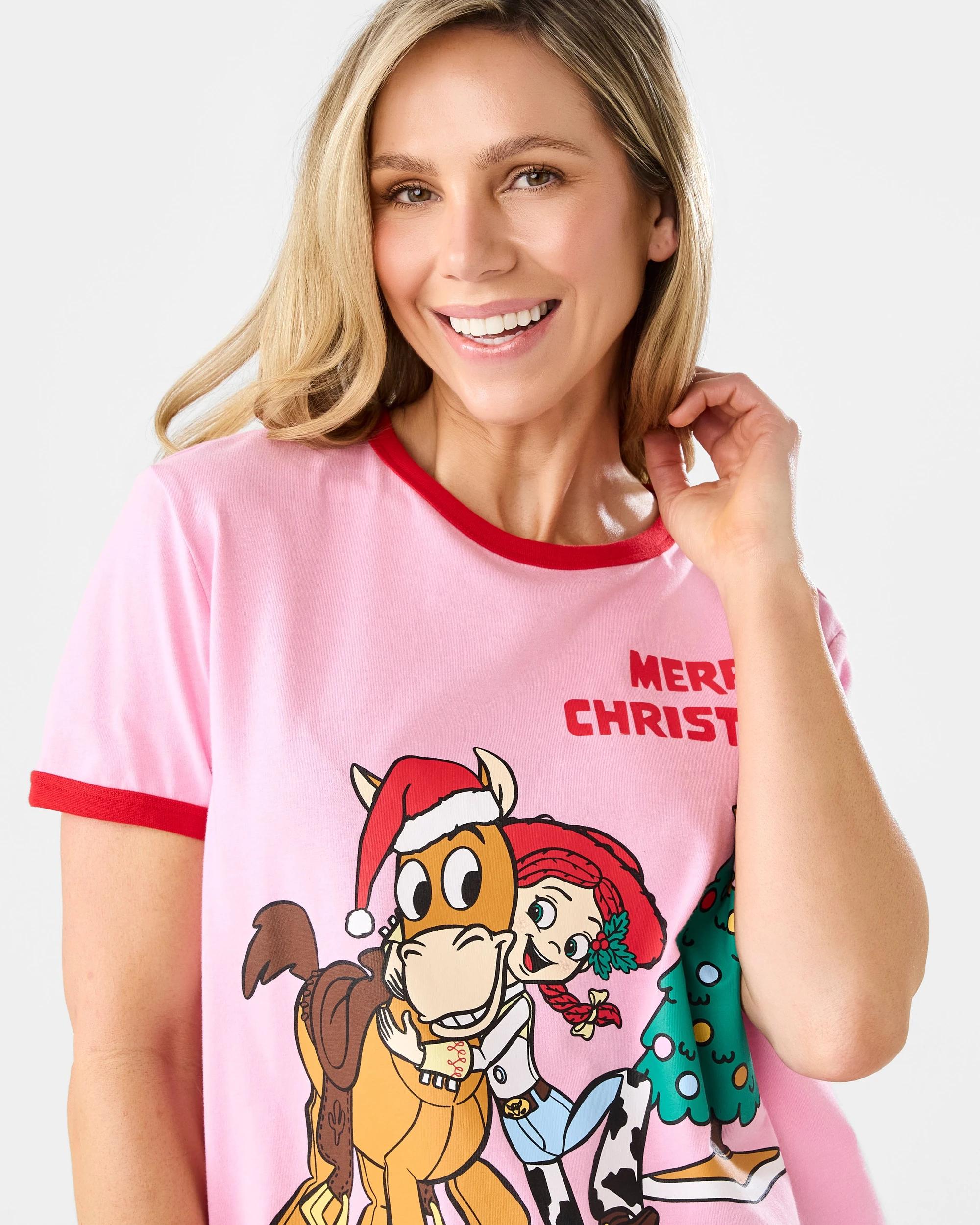 5 Family Matching Christmas Toy Story Womens Pyjama Set Toy Story, 5 of 10