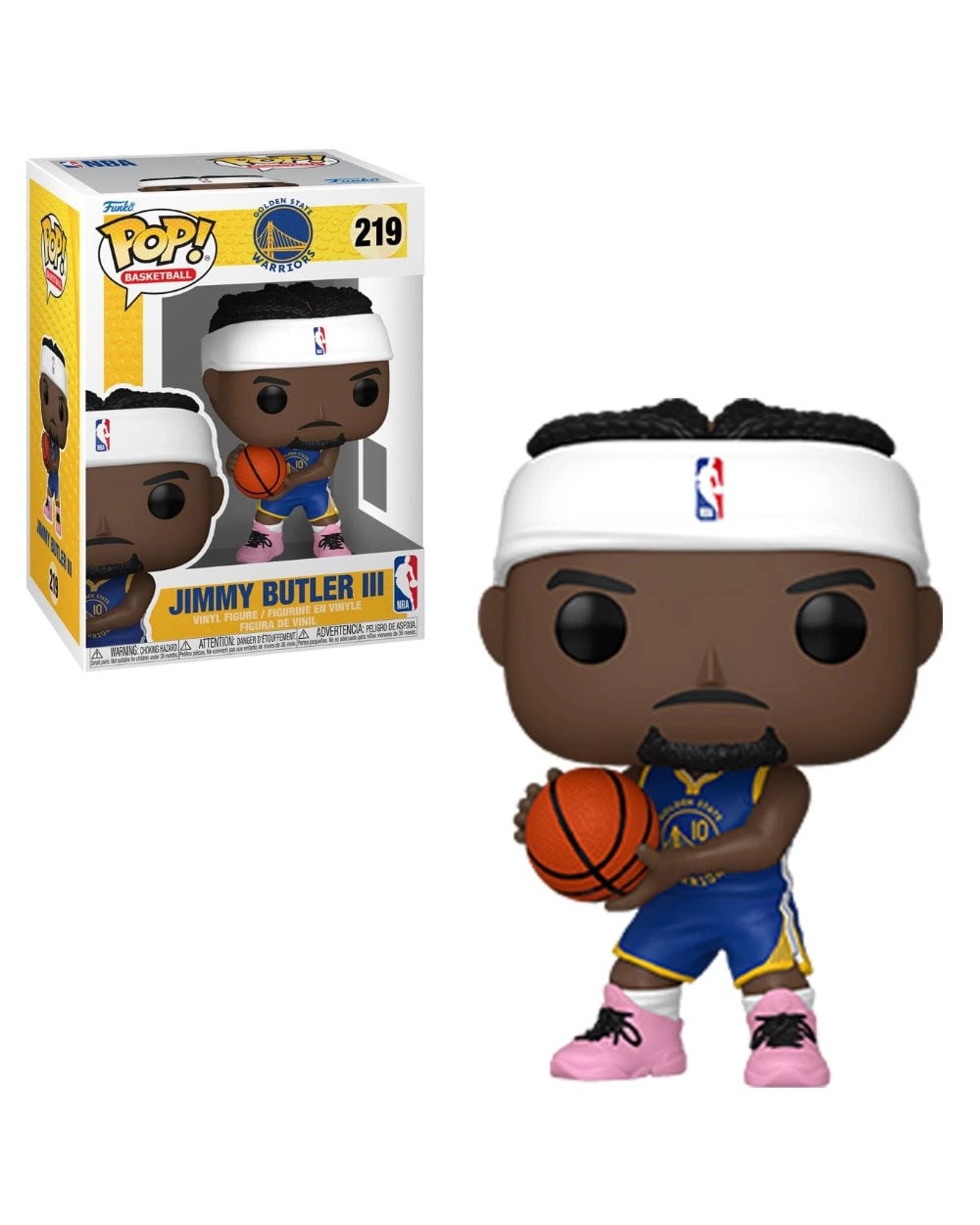 1 NBA Warriors Jimmy Butler III Funko POP! Vinyl, 1 of 3