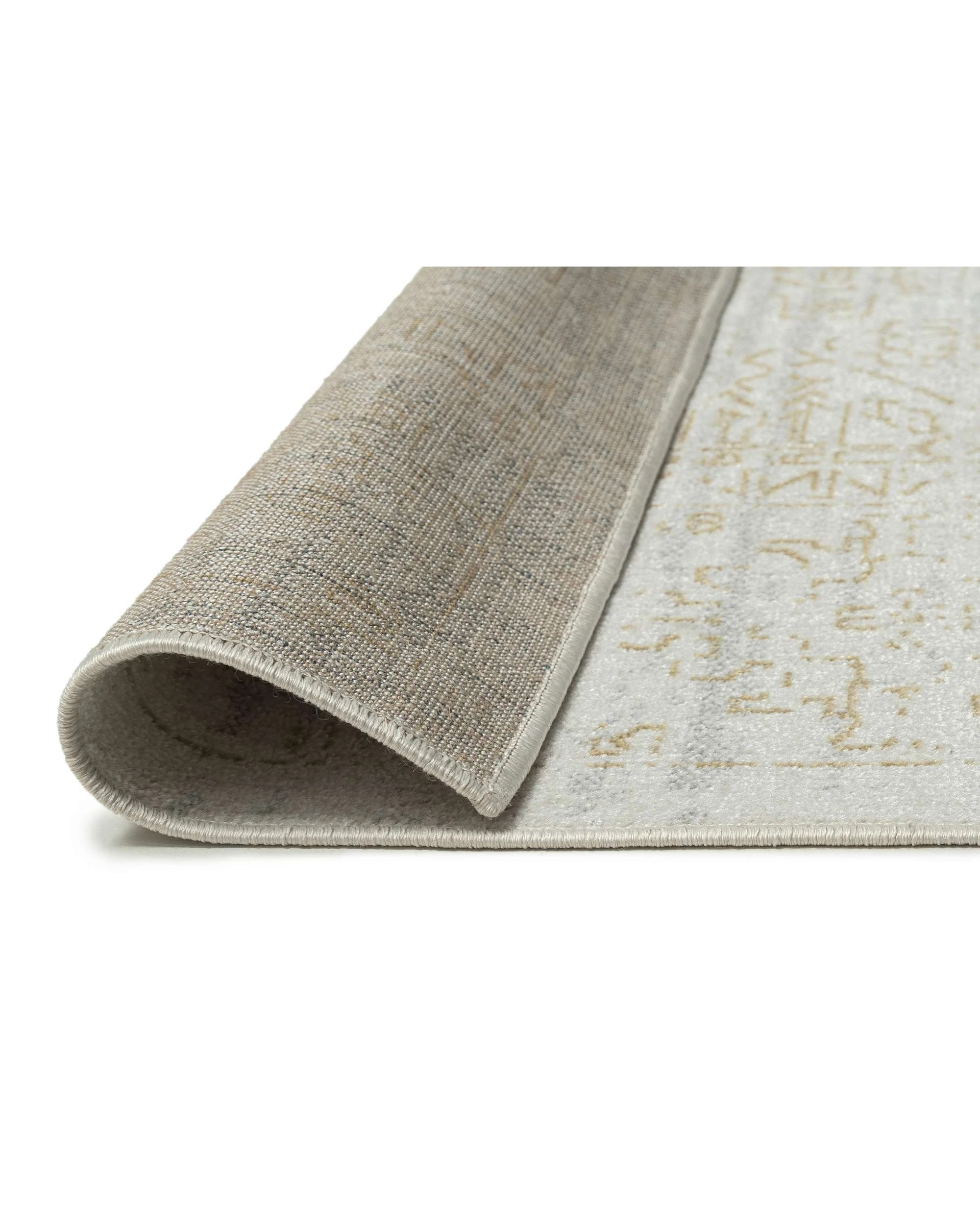 5 Loopsie Andalen  Vintage Washable Rug - Grey, 5 of 8