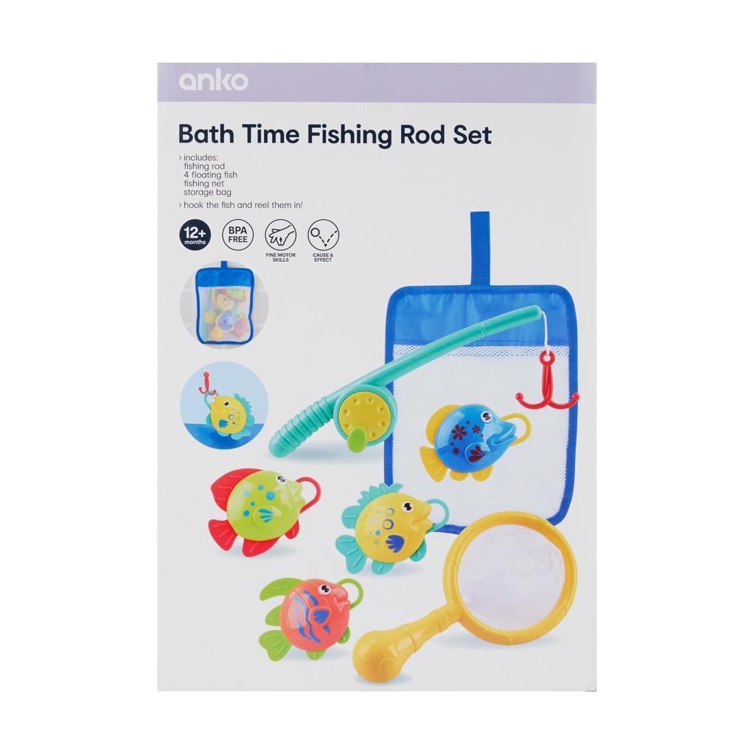 6 Bath Time Fishing Rod Set, 6 of 6