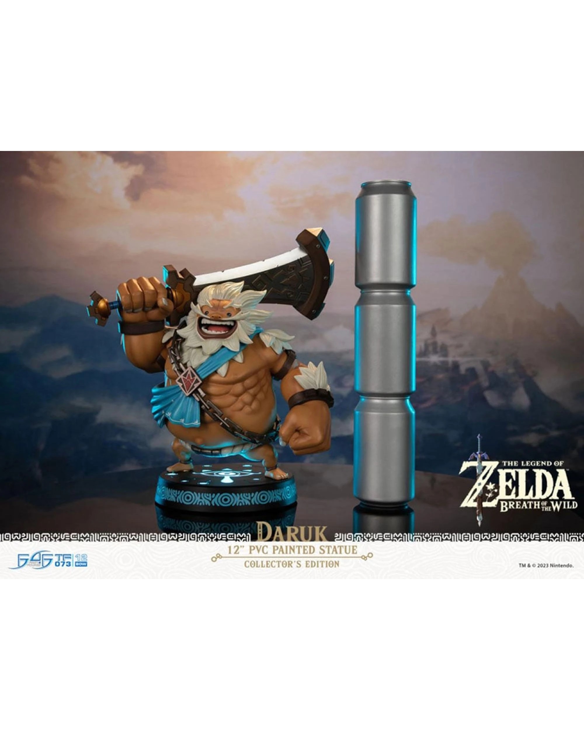 5 The Legend of Zelda Breath of the Wild Daruk Collectors Edition PVC Statue, 5 of 7