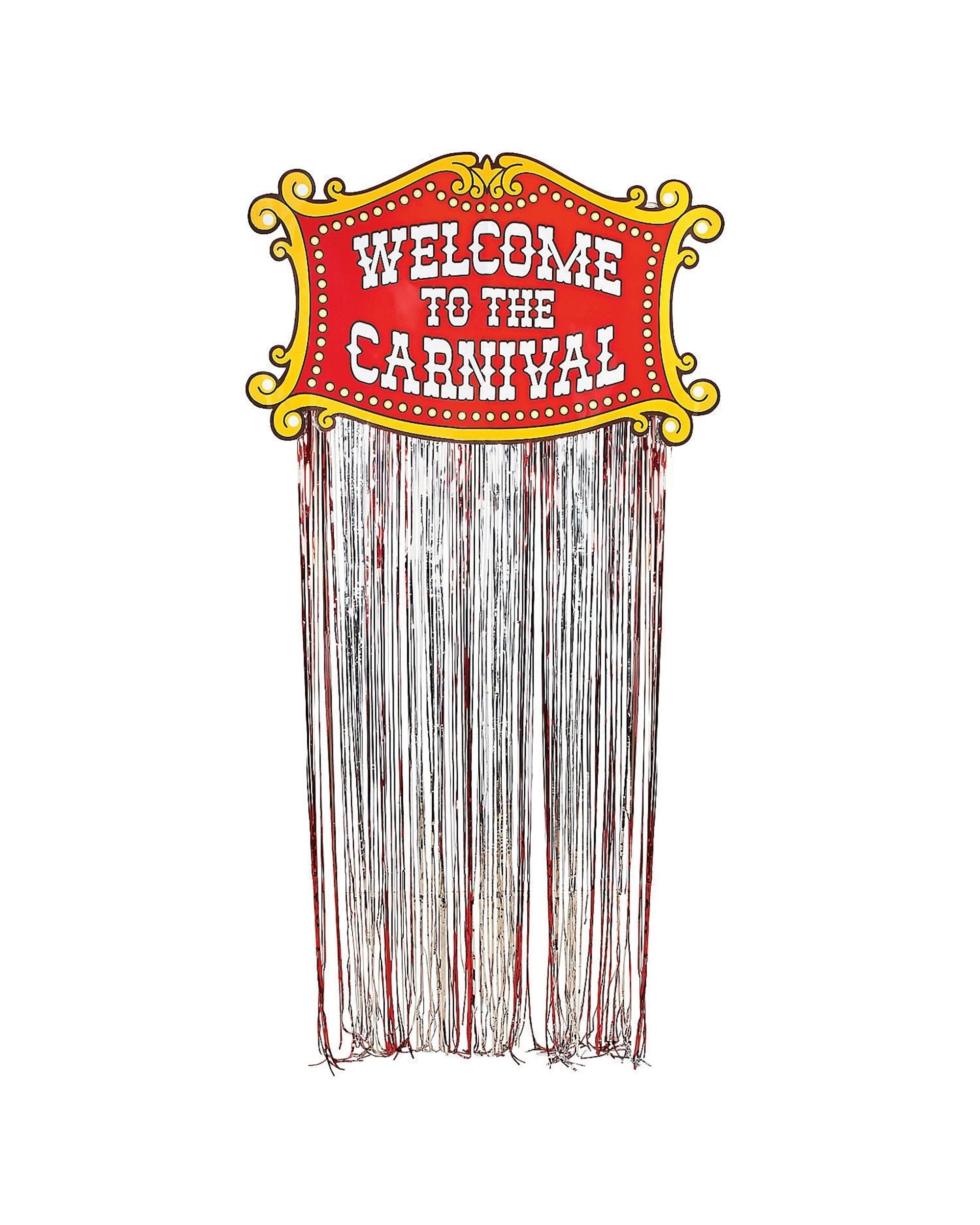 1 Partyrama Carnival Doorway Curtain - Multi, 1 of 1