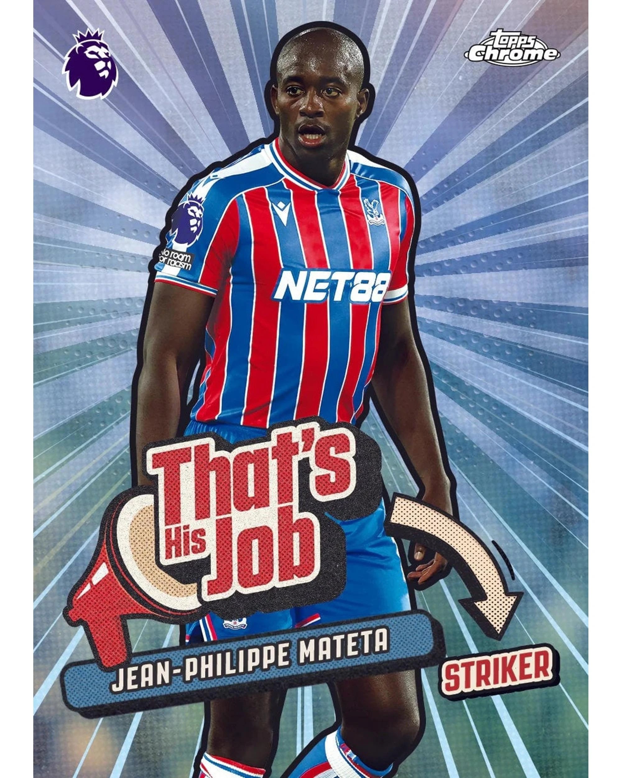 4 Topps 2026 Chrome Premier League Soccer Tin, 4 of 9