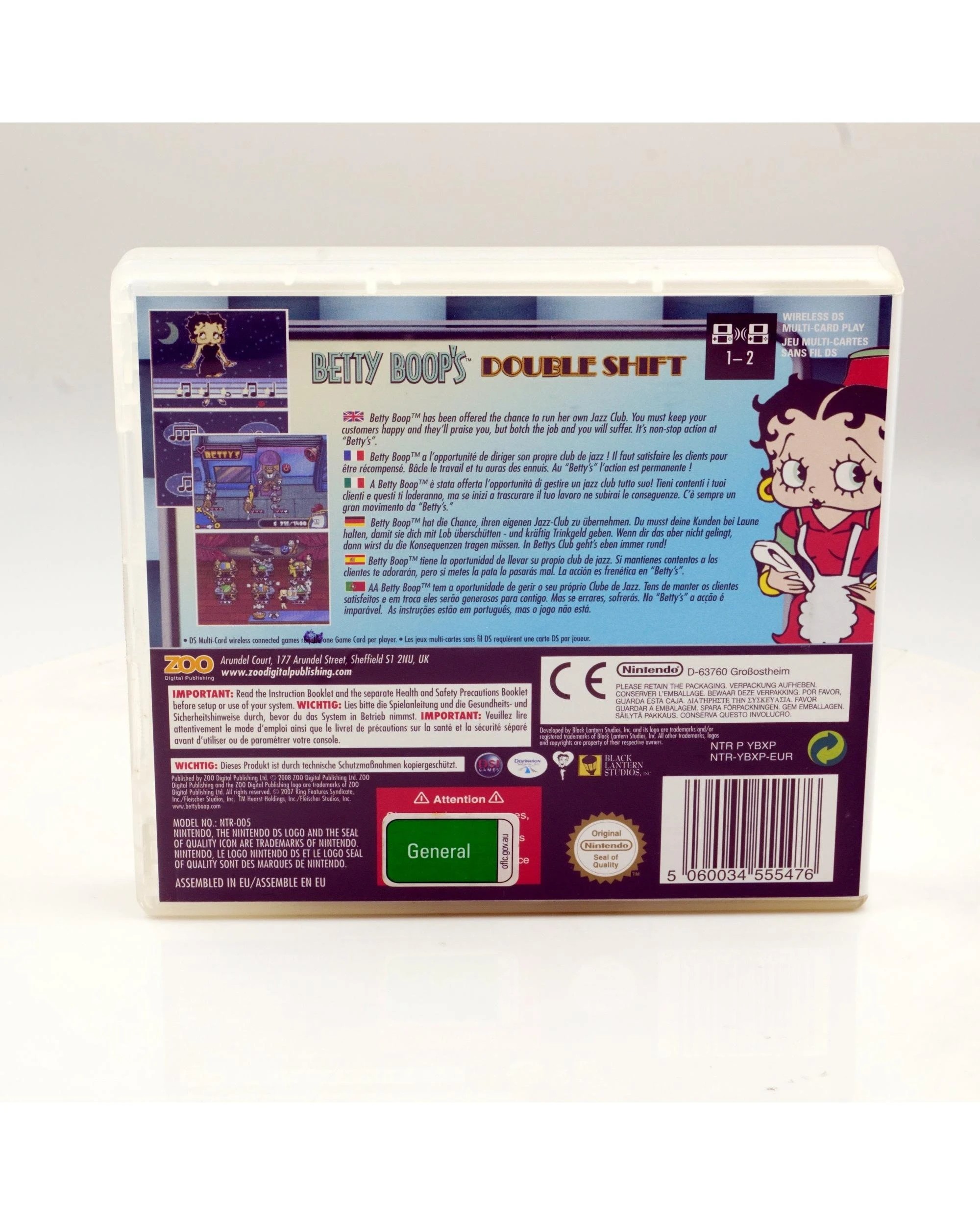 6 Betty Boop's Double Shift - DS, 6 of 7