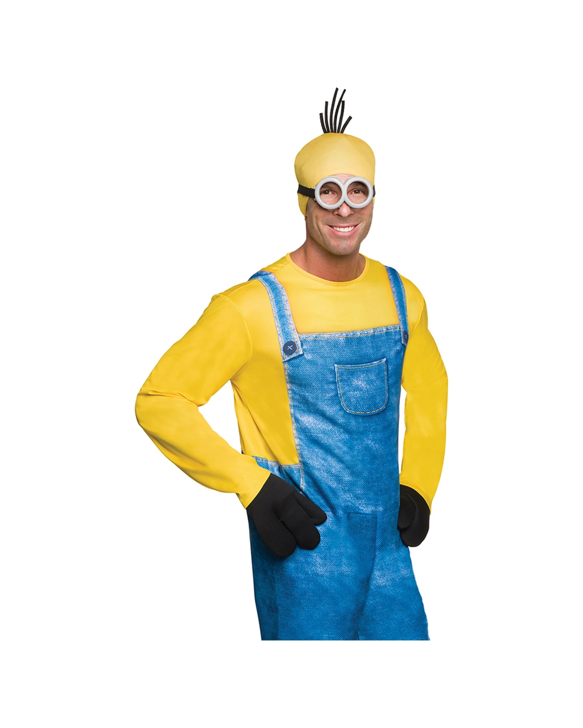 1 Rubies Plastic Minion Goggles Kids Adult Costume Accessory Fit 7 Inch Strap
 - Grey, 1 of 3