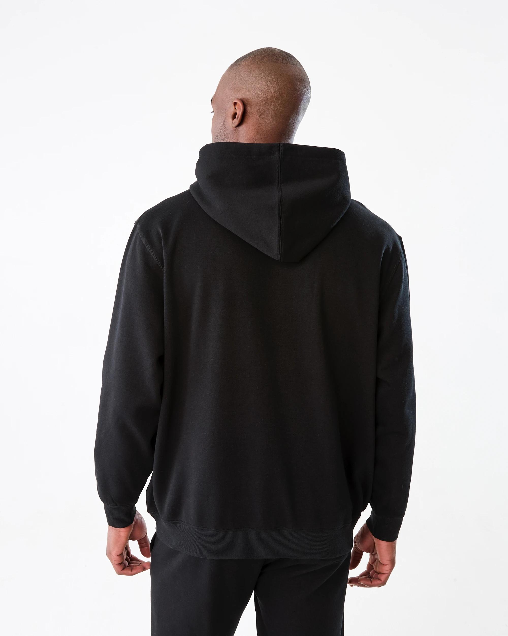 3 Everlast Mens Bronx Hoodie Black, 3 of 8